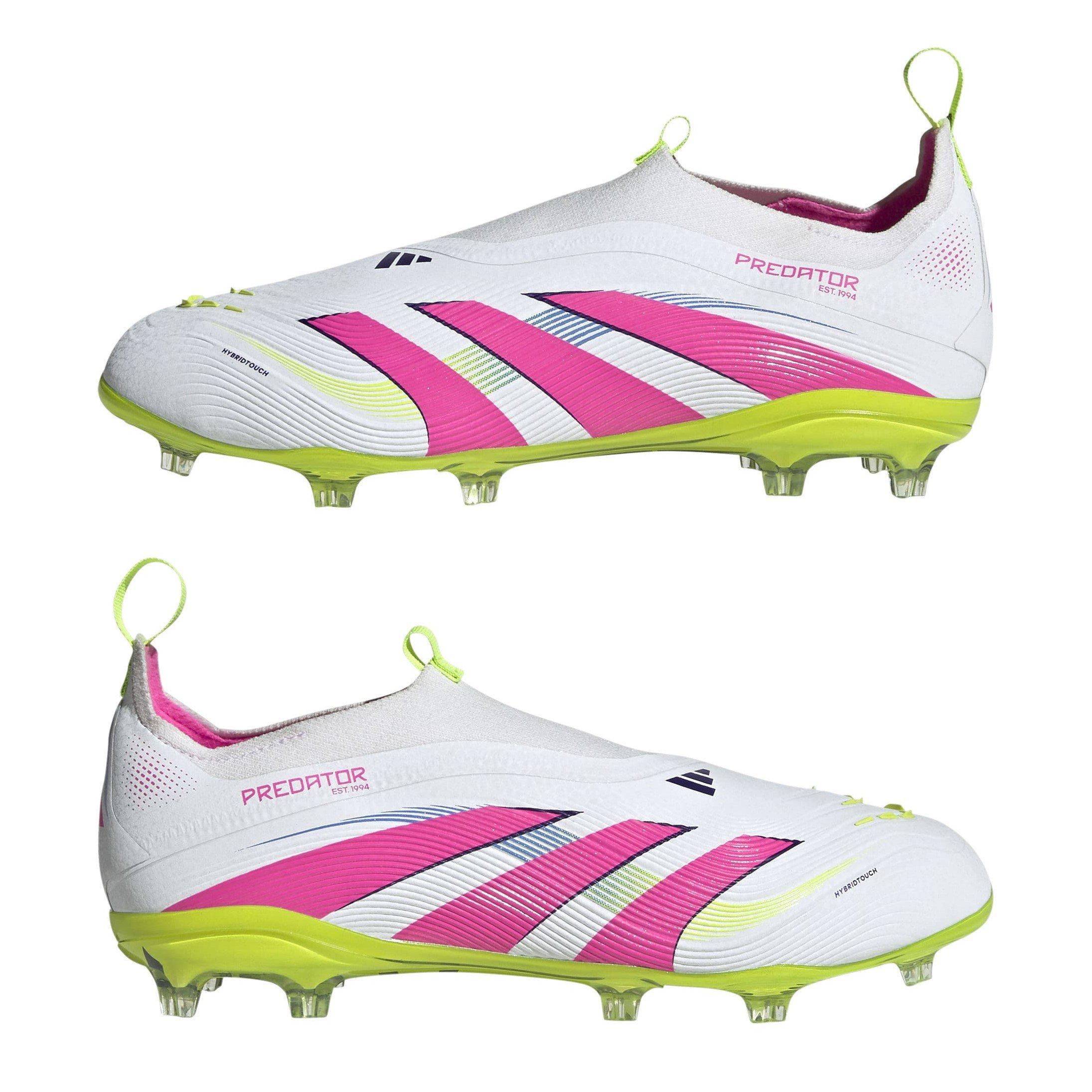 Branco/Rosa - adidas - Predator Elite Firm Ground Childrens - 9