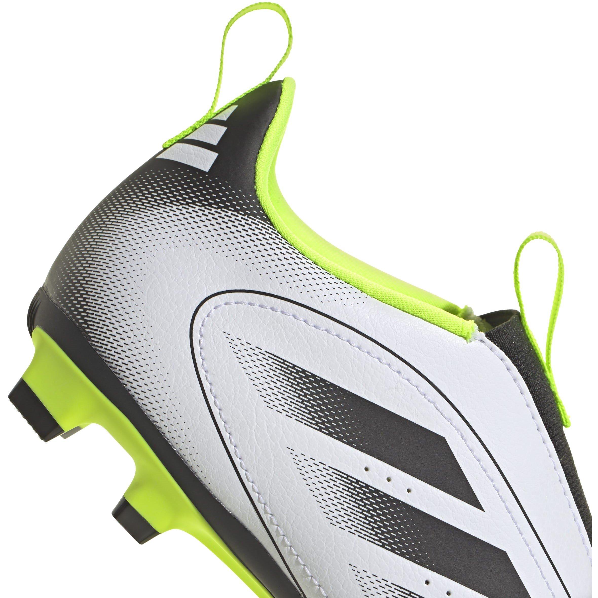 Weiß/Schwarz - adidas - Goletto IX Laceless Firm/Multi-Ground Boots Kids - 8