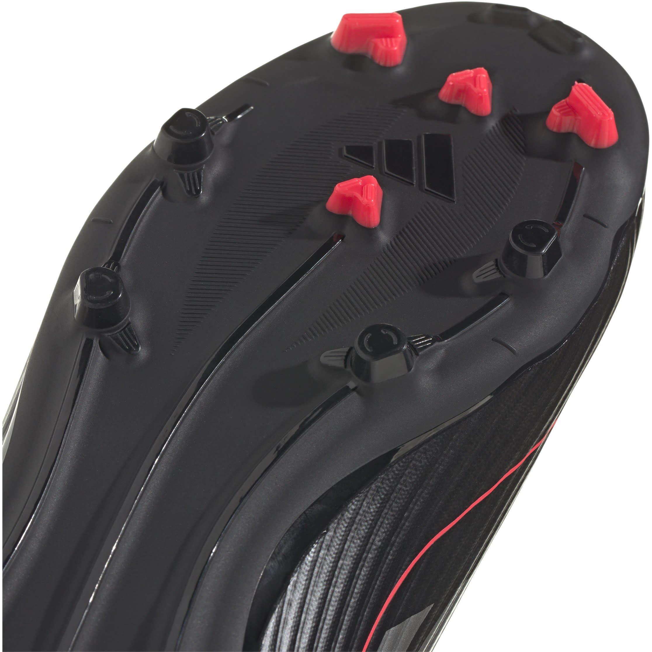 Black/Iron/Red - adidas - F50 League Childrens Firm Ground Football Boots - 7