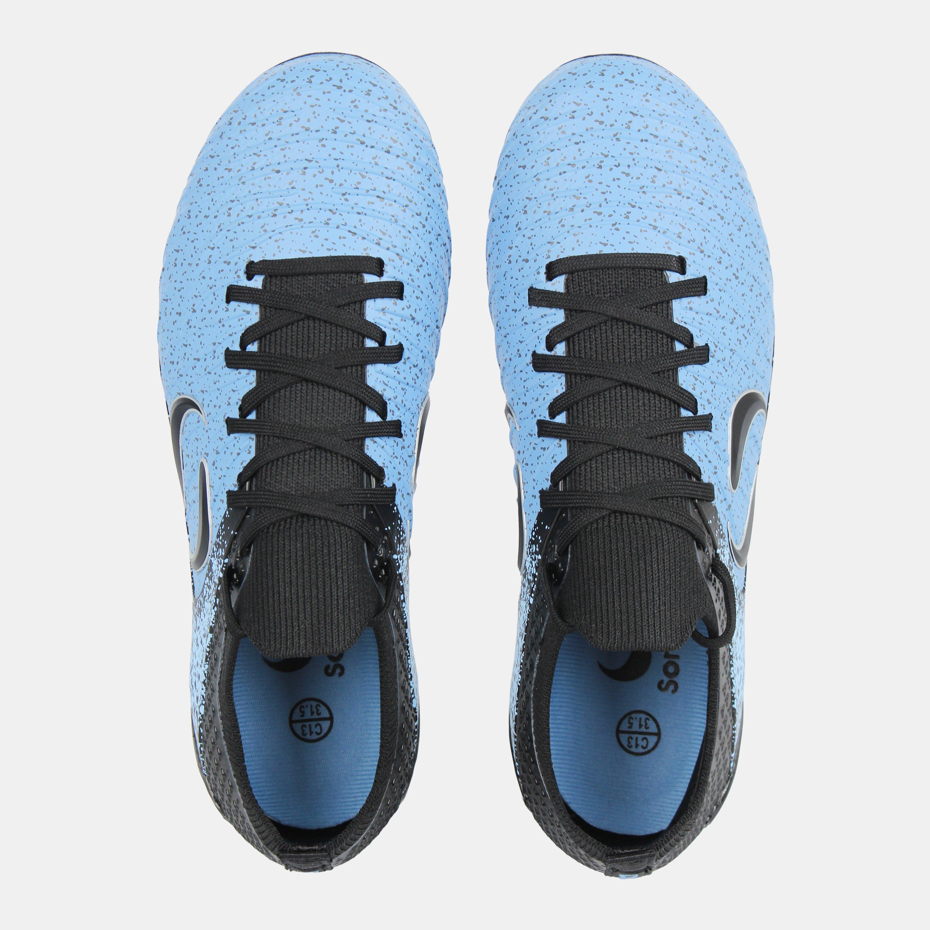 Black/Blue - Sondico - Blaze Childrens FG Football Boots - 4