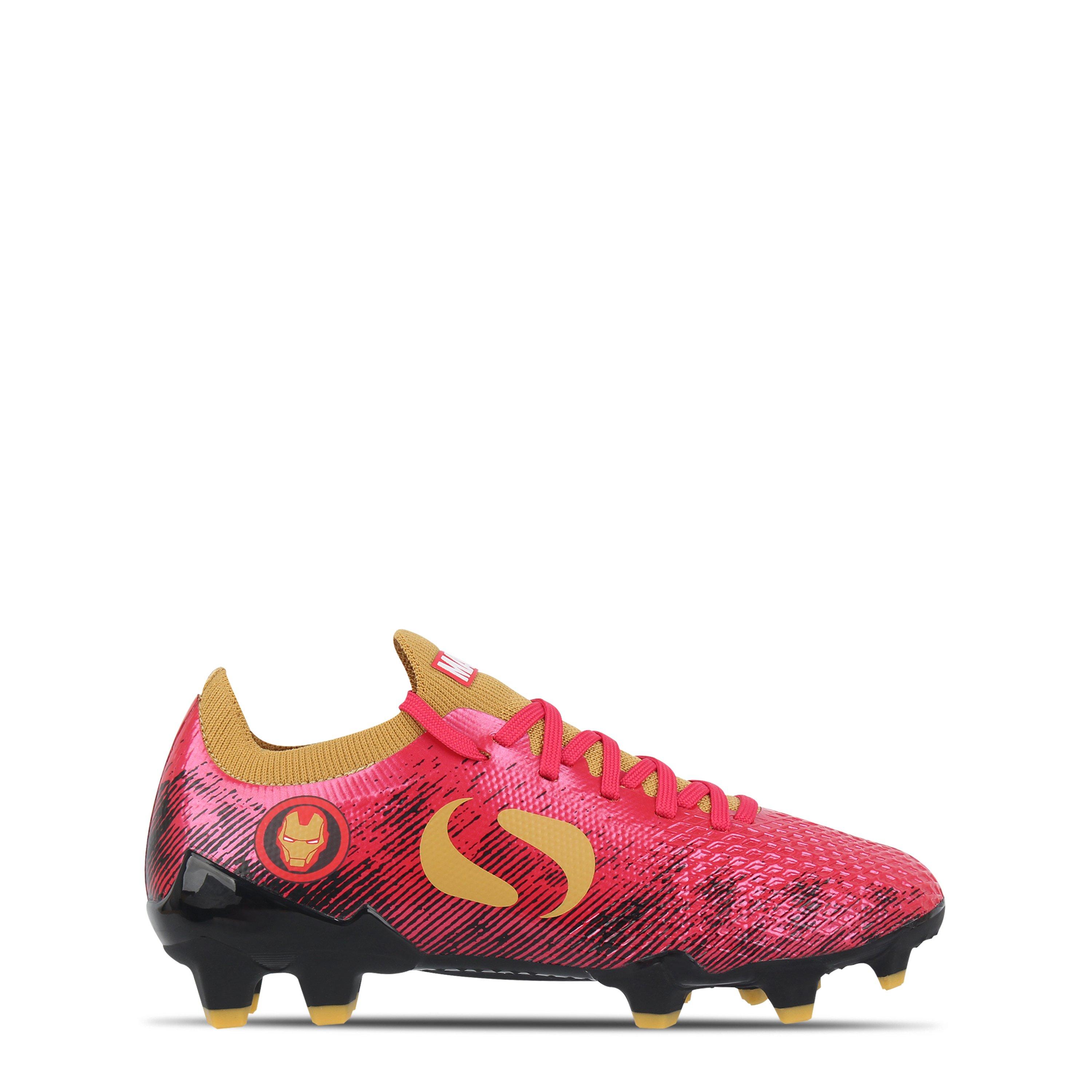 Sondico Boys Blaze Childrens Fg Football Boots - Iron Man - C12 (30.5)