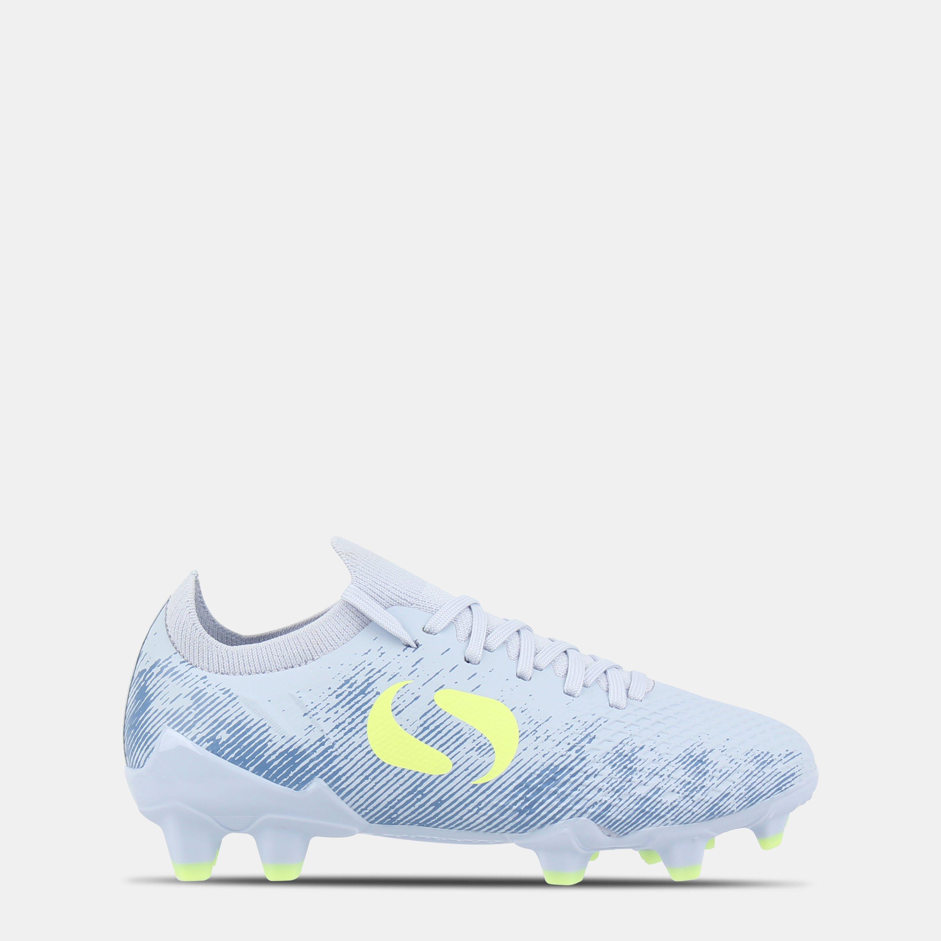 Sondico Boys Blaze Childrens Fg Football Boots - Purple/Lime - C11 (29)