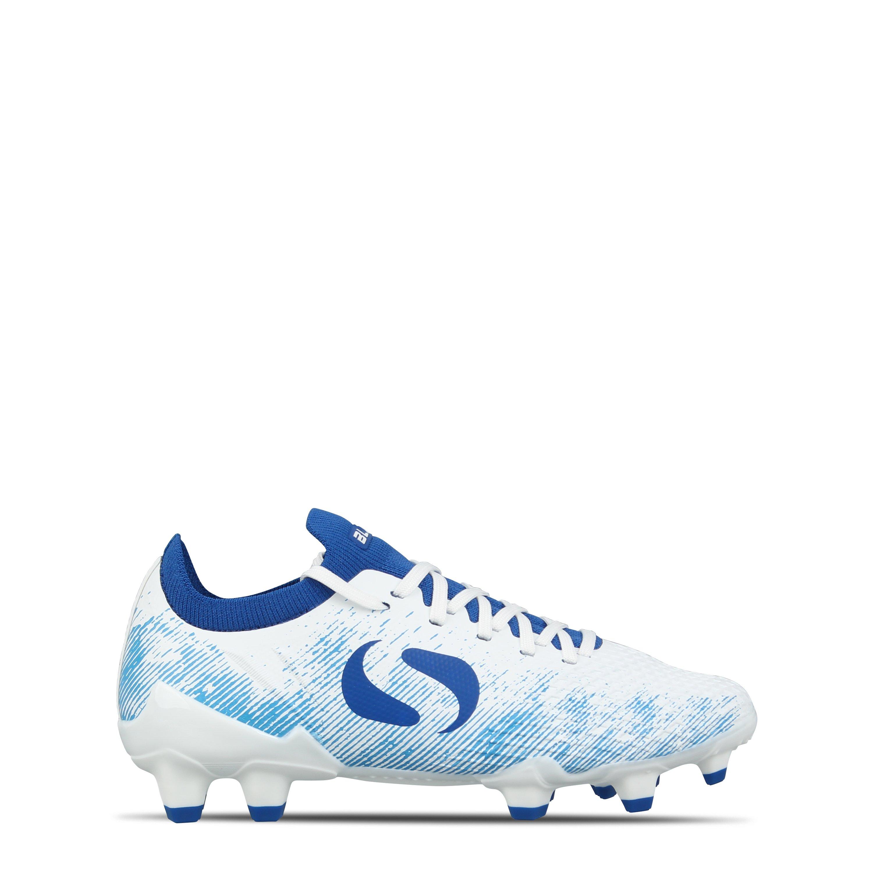Sondico Boys Blaze Childrens Fg Football Boots - White/Blue - C11 (29)