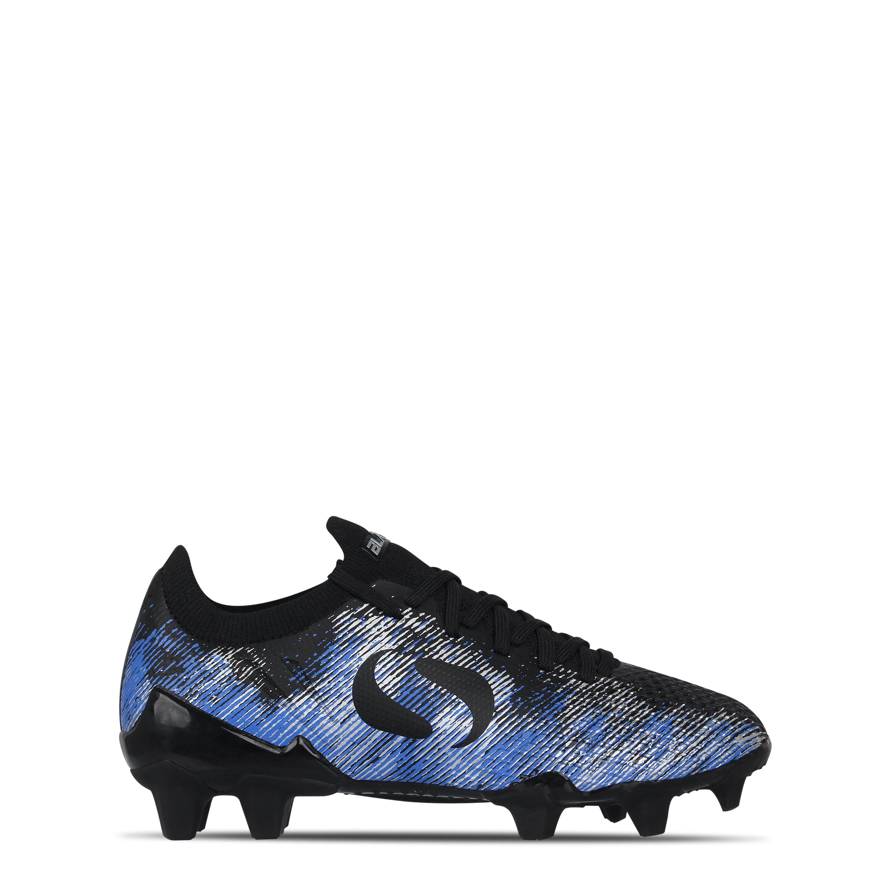 Nero/Blu - Sondico - Blaze Childrens FG Football Boots - 1