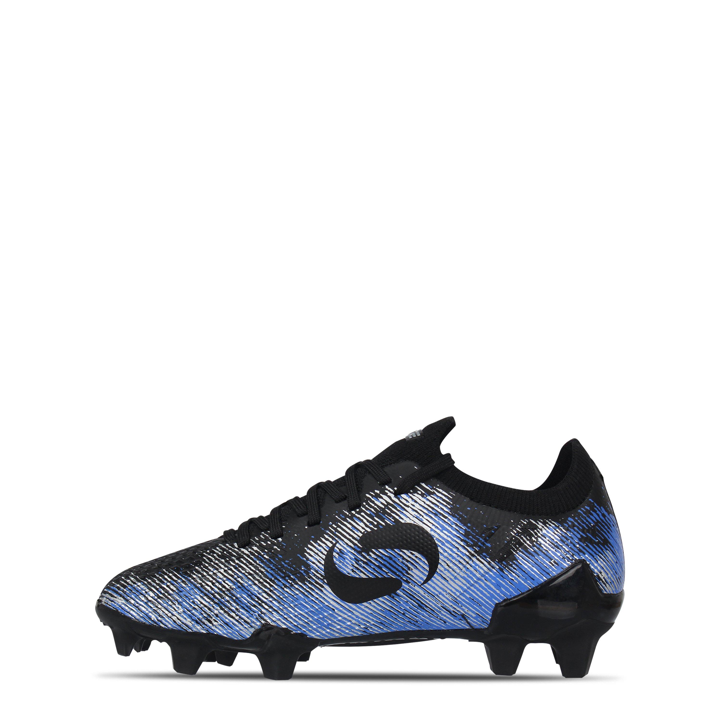 Nero/Blu - Sondico - Blaze Childrens FG Football Boots - 2