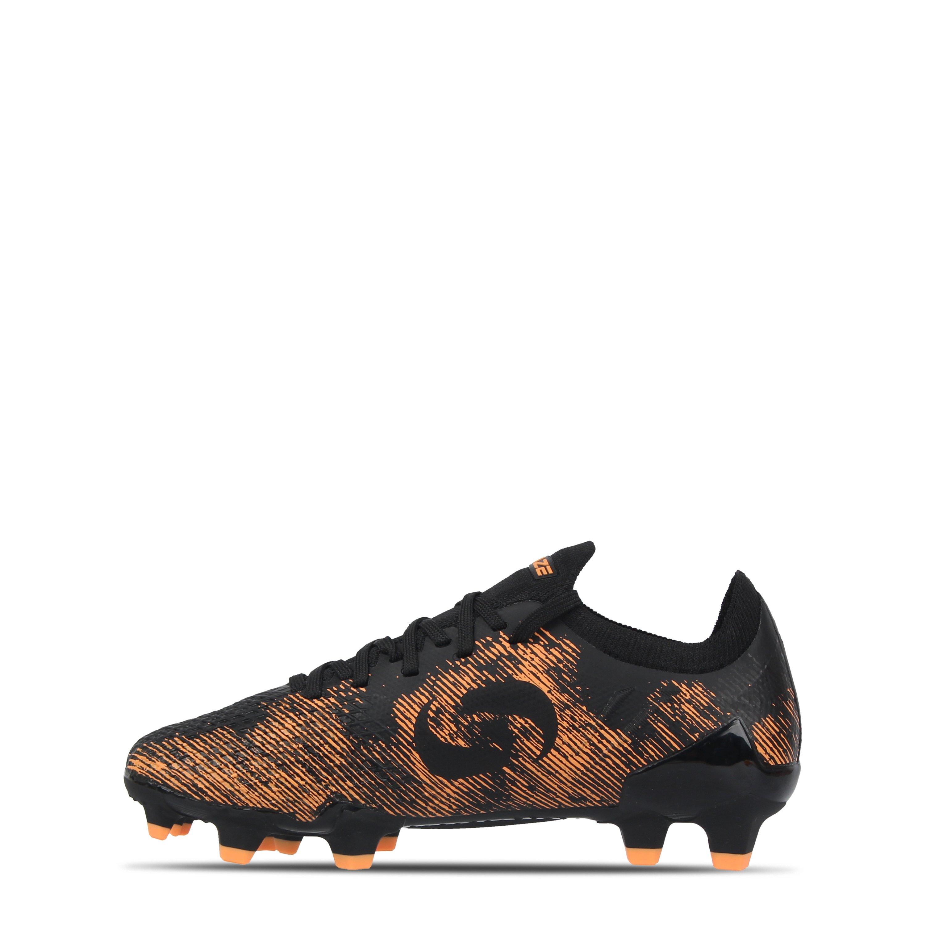Black/Orange - Sondico - Blaze Childrens FG Football Boots - 2