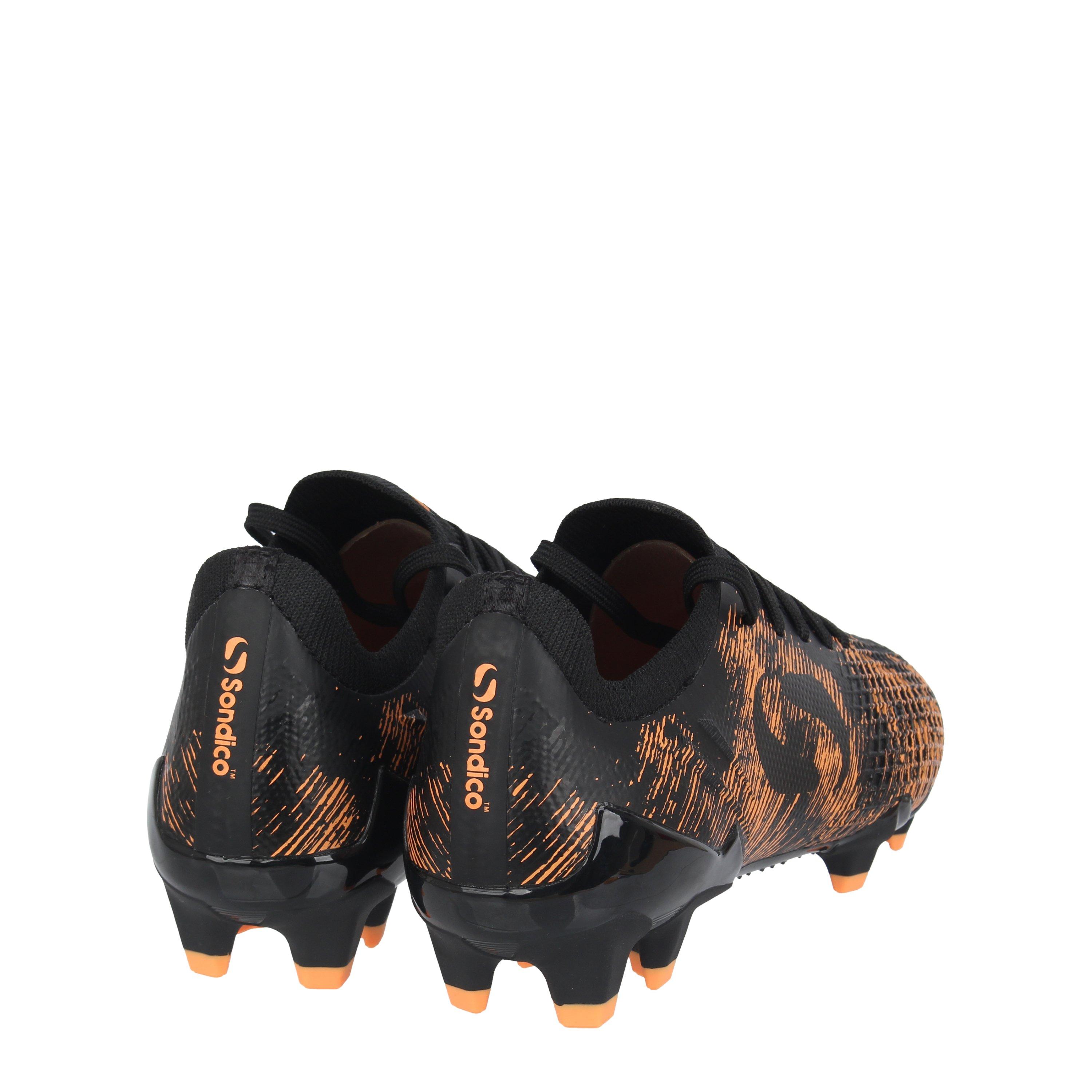 Black/Orange - Sondico - Blaze Childrens FG Football Boots - 5
