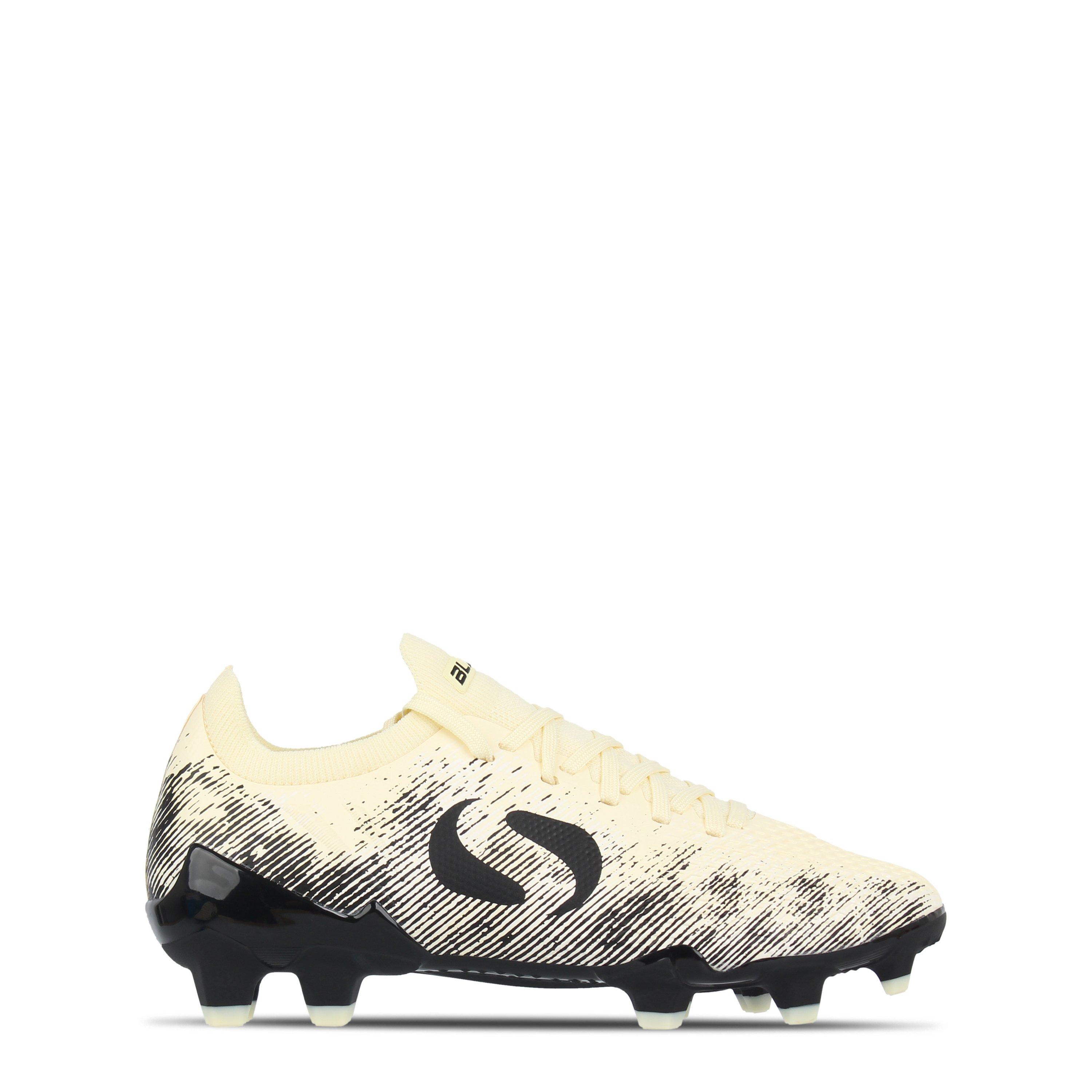 Sondico Boys Blaze Childrens Fg Football Boots - Cream/Black - 1 (33)