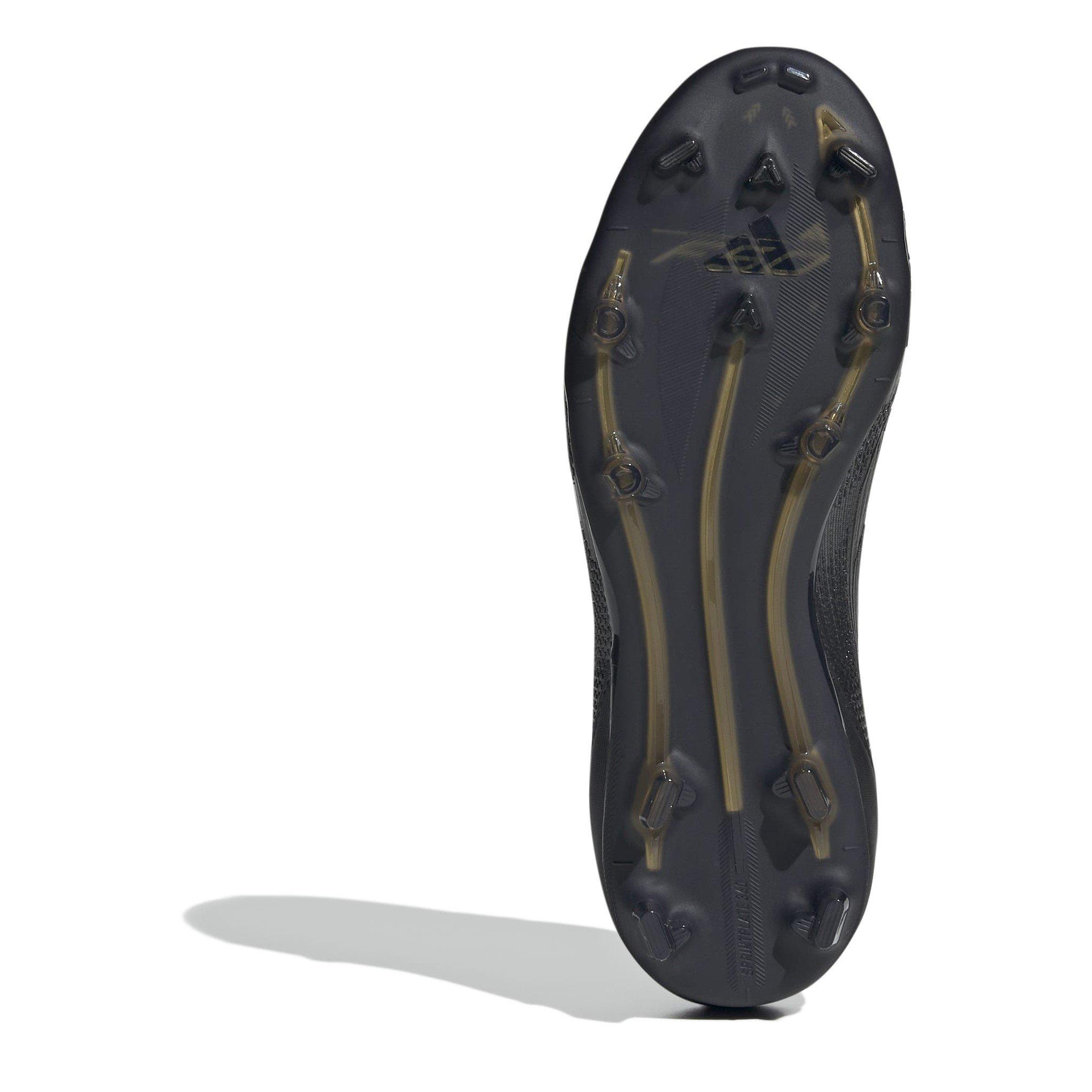 Zwart/Zilver - adidas - F50 Elite Childrens Firm Ground Football Boots - 6