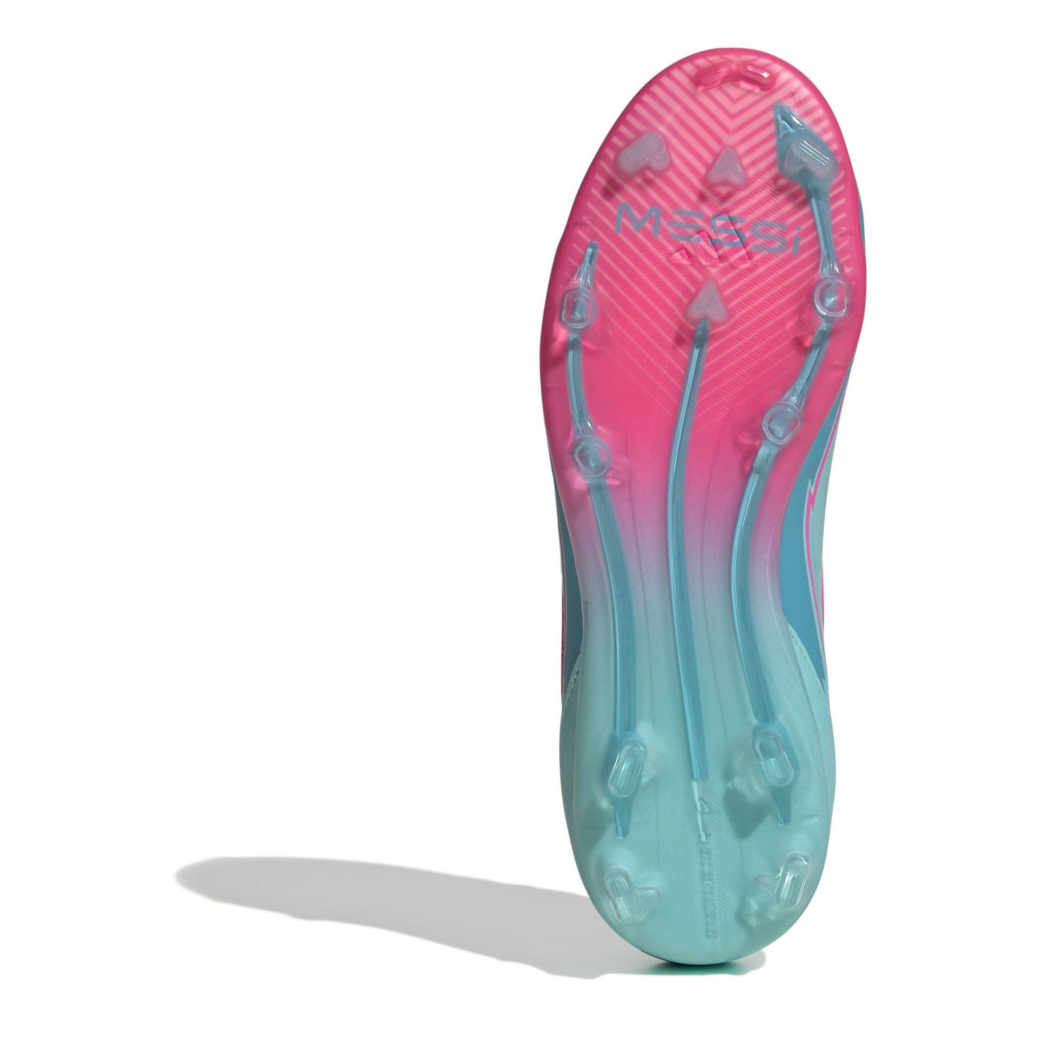 Blue/Pink - adidas - F50 Elite Childrens Firm Ground Football Boots - 6