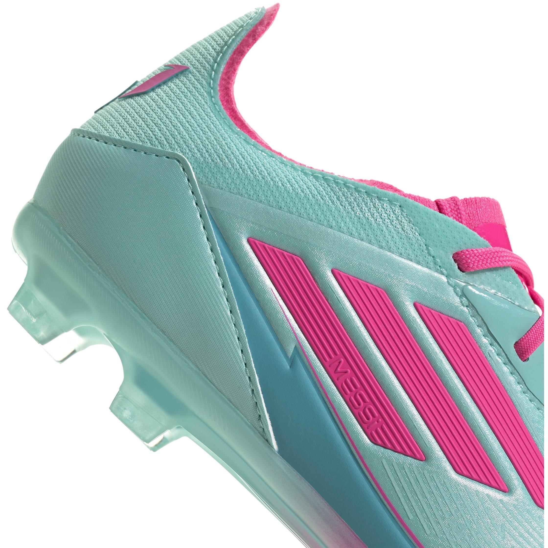 Blue/Pink - adidas - F50 Elite Childrens Firm Ground Football Boots - 7