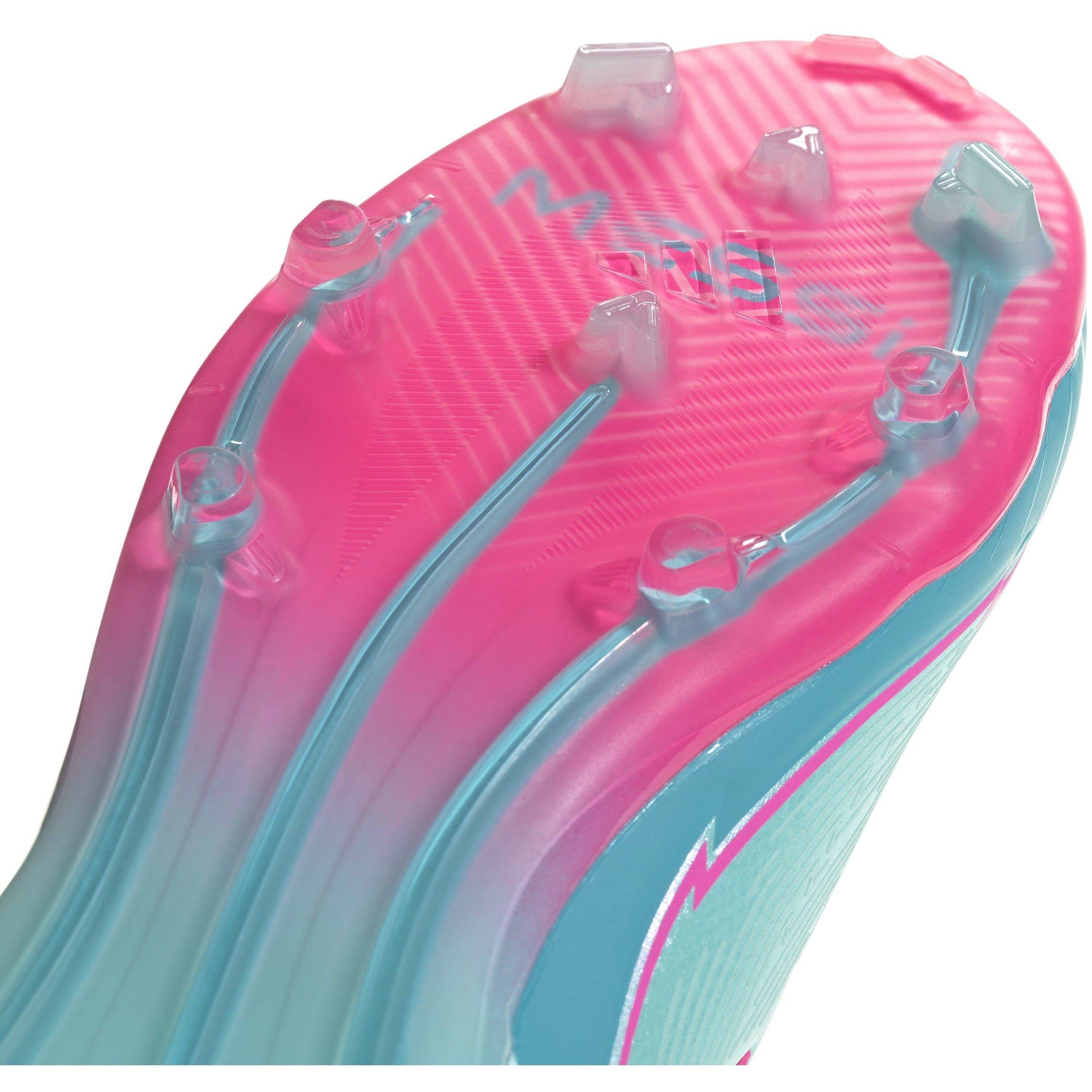 Blue/Pink - adidas - F50 Elite Childrens Firm Ground Football Boots - 8