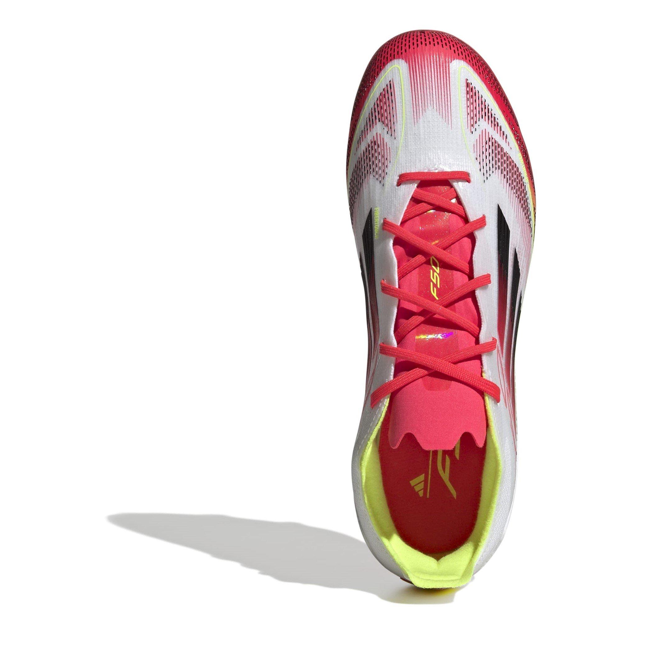 Bijelo/Crveno - adidas - F50 Elite Childrens Firm Ground Football Boots - 5