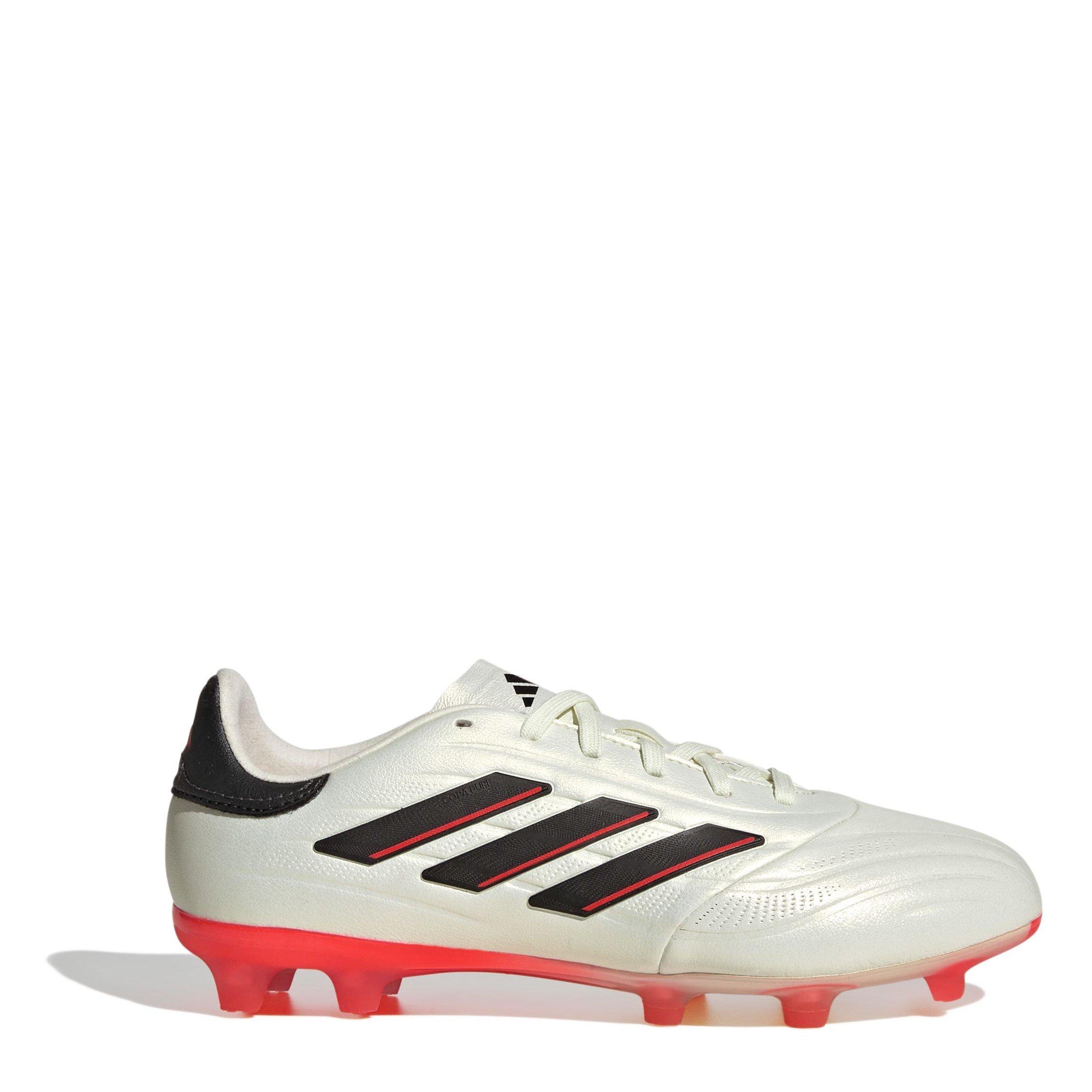 Ivory/Core Blac - adidas - Copa Pure 2 Elite Childrens Firm Ground Football Boots - 1