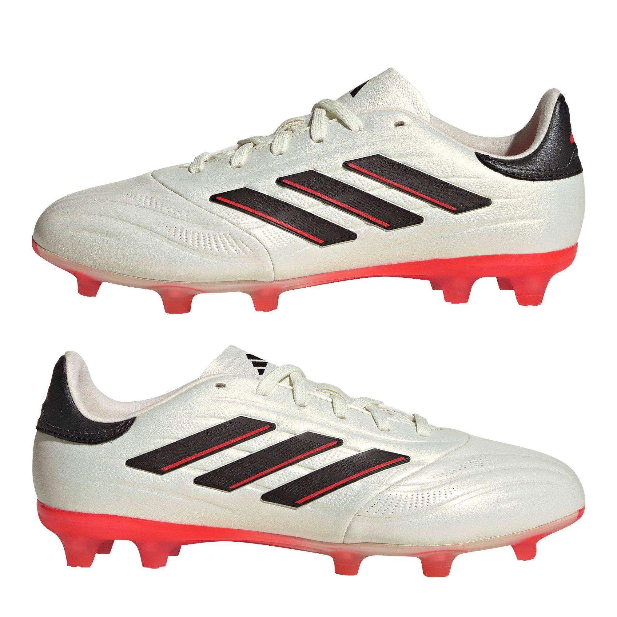 Ivory/Core Blac - adidas - Copa Pure 2 Elite Childrens Firm Ground Football Boots - 9