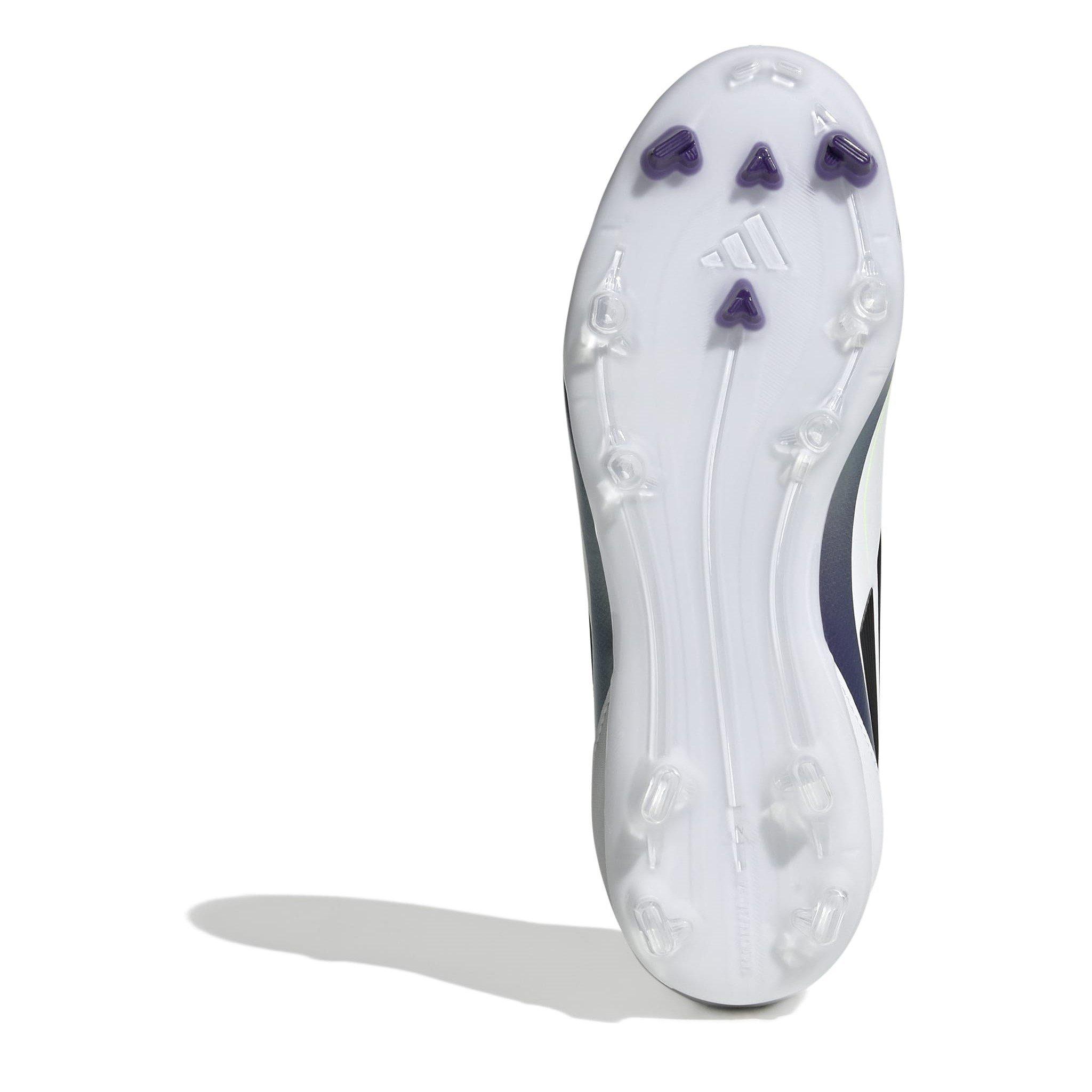 White/Purple - adidas - F50 League Childrens Firm Ground Football Boots - 6
