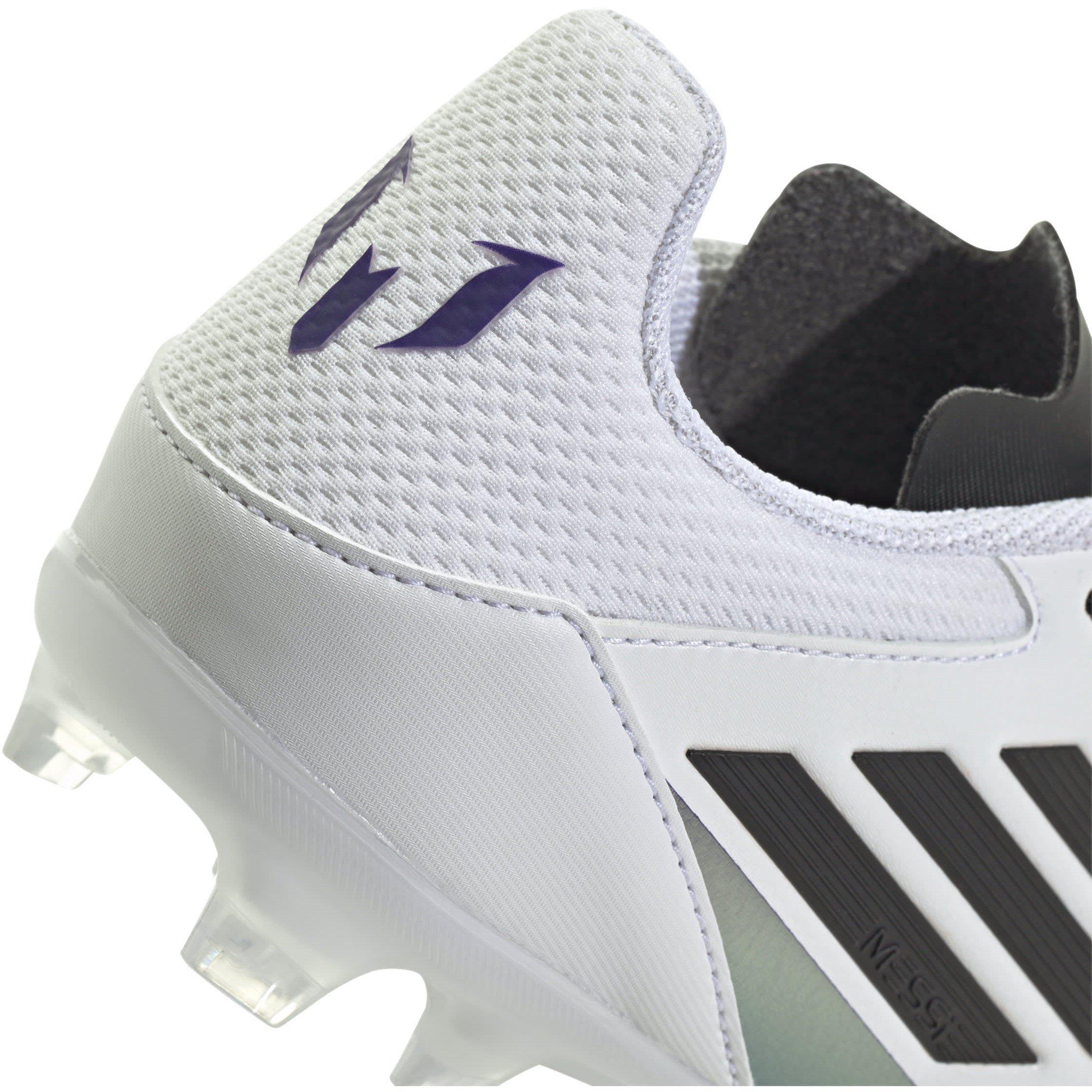 White/Purple - adidas - F50 League Childrens Firm Ground Football Boots - 8