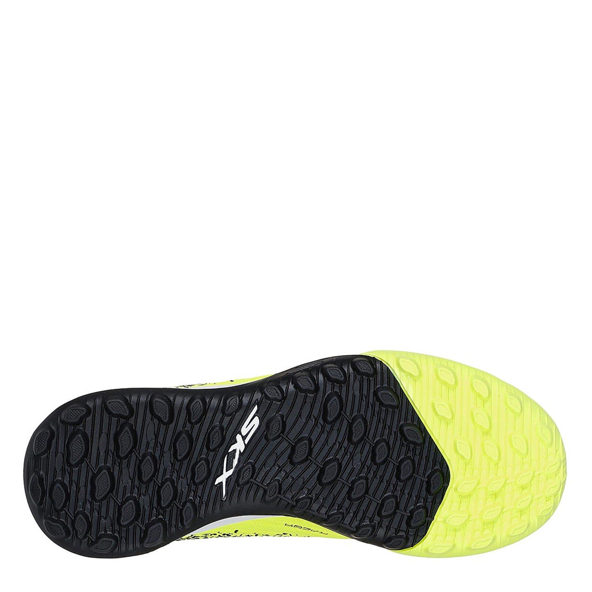 Jaune/Noir - Skechers - SKX 01 Juniors Astro Turf Football Boots - 4