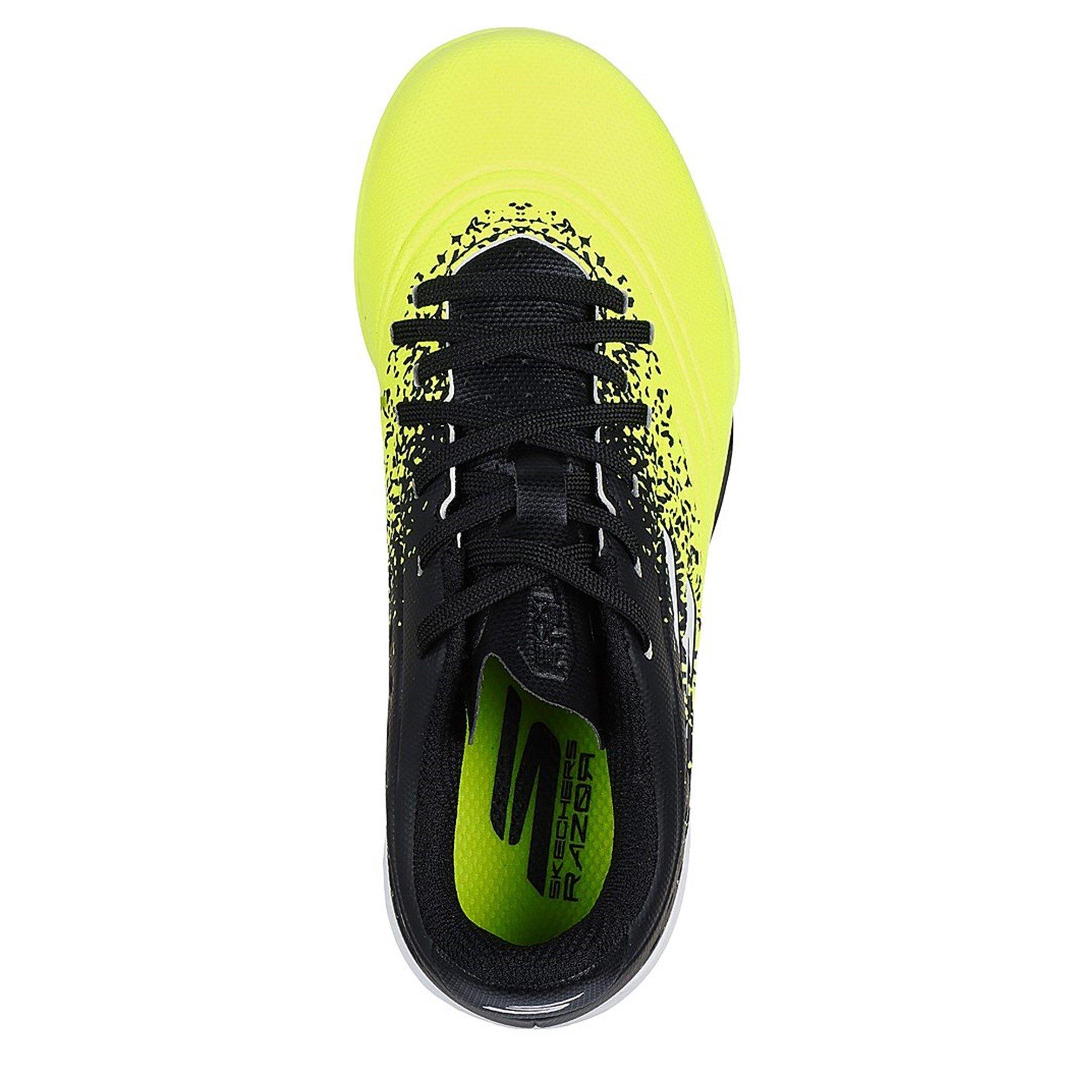 Jaune/Noir - Skechers - SKX 01 Juniors Astro Turf Football Boots - 5