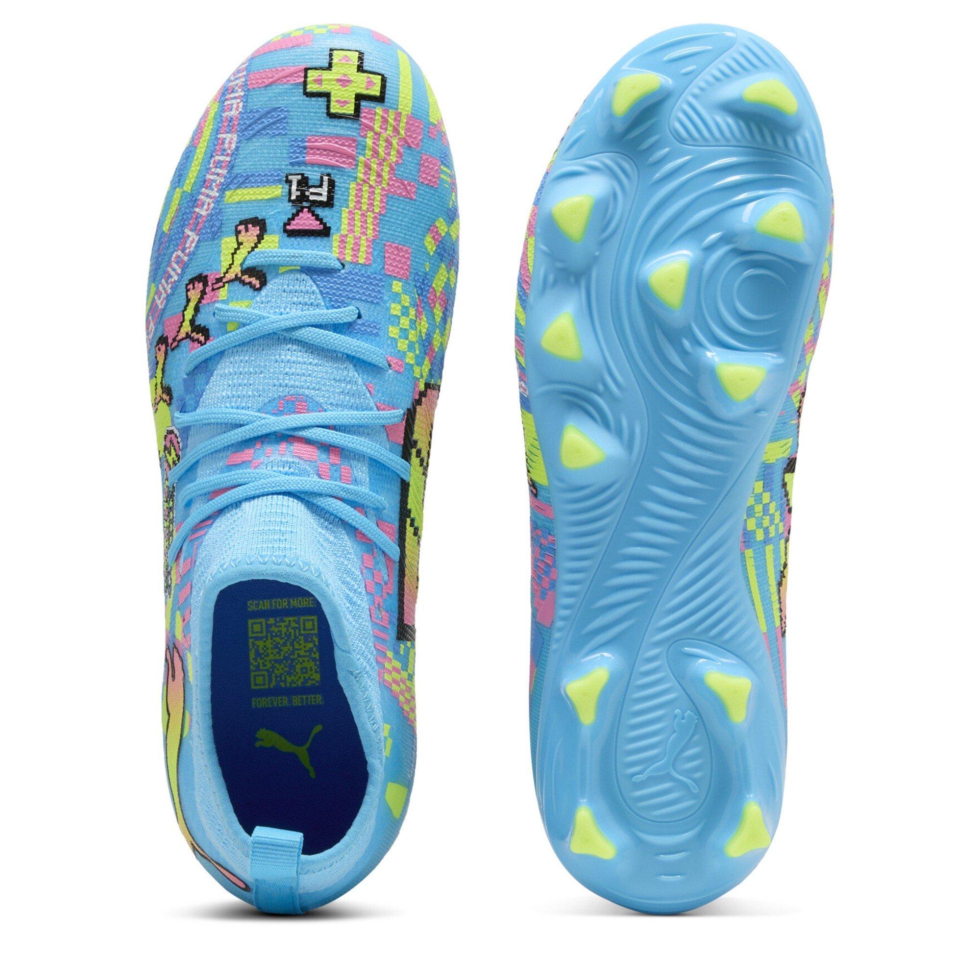 White/Multi - Puma - PUMA Future 9 Match Firm Ground Football Boots Childrens - 3