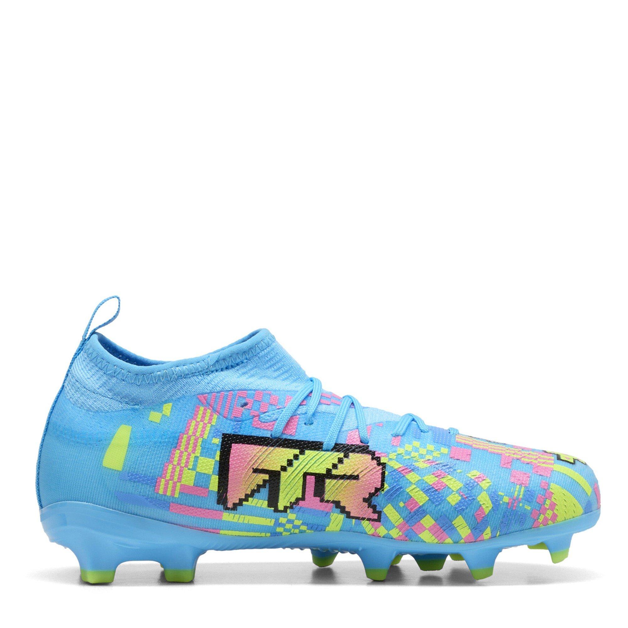 White/Multi - Puma - PUMA Future 9 Match Firm Ground Football Boots Childrens - 4