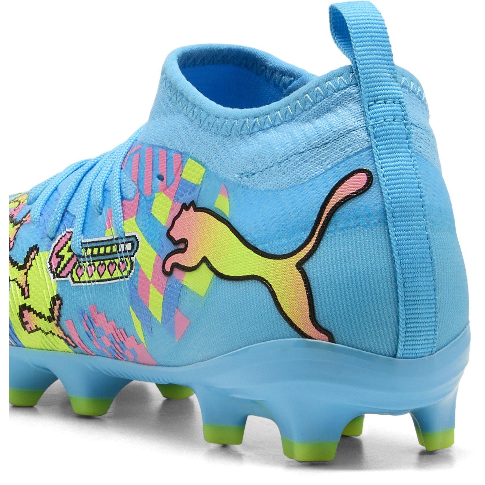 White/Multi - Puma - PUMA Future 9 Match Firm Ground Football Boots Childrens - 5