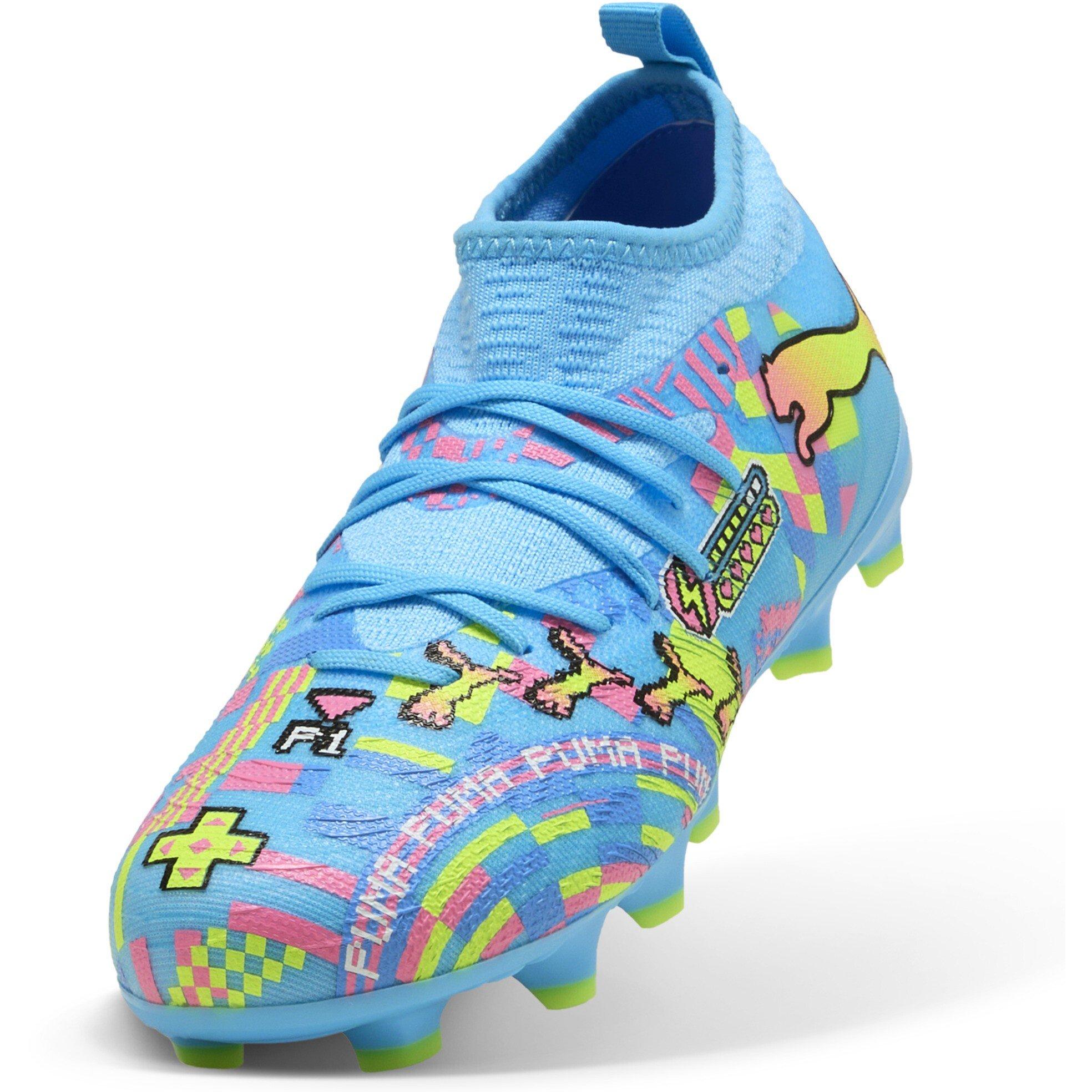 White/Multi - Puma - PUMA Future 9 Match Firm Ground Football Boots Childrens - 6