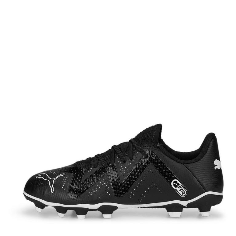 Negro/Blanco - Puma - Future.4 Firm Ground Football Boots Child Boys - 6