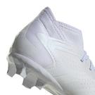 Blanc/Blanc - adidas - Stylish pull-on rain boot - 8
