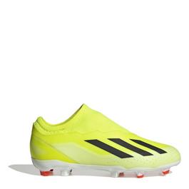 adidas X Crazyfast League Childrens Laceless Firm Ground Boots