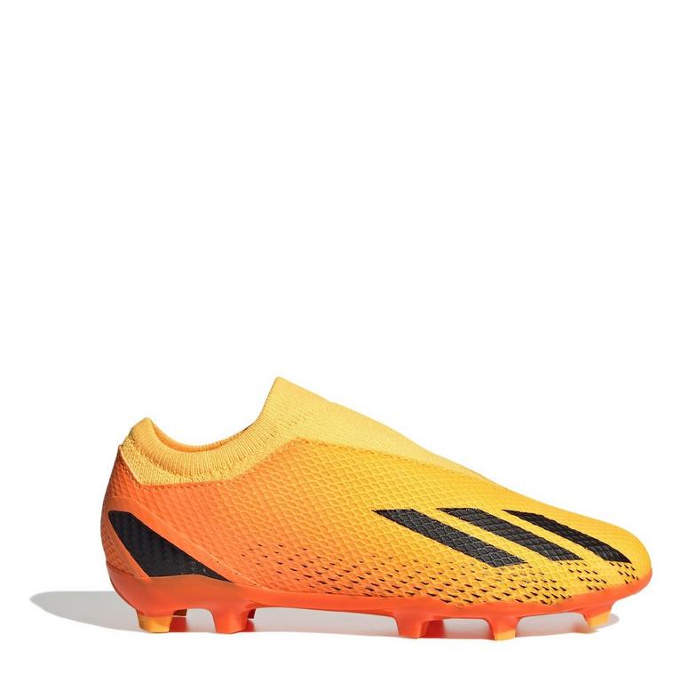 Naranja/Negro - adidas - X .3 Firm Ground Football Boots Child Boys - 1
