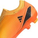 Naranja/Negro - adidas - X .3 Firm Ground Football Boots Child Boys - 7