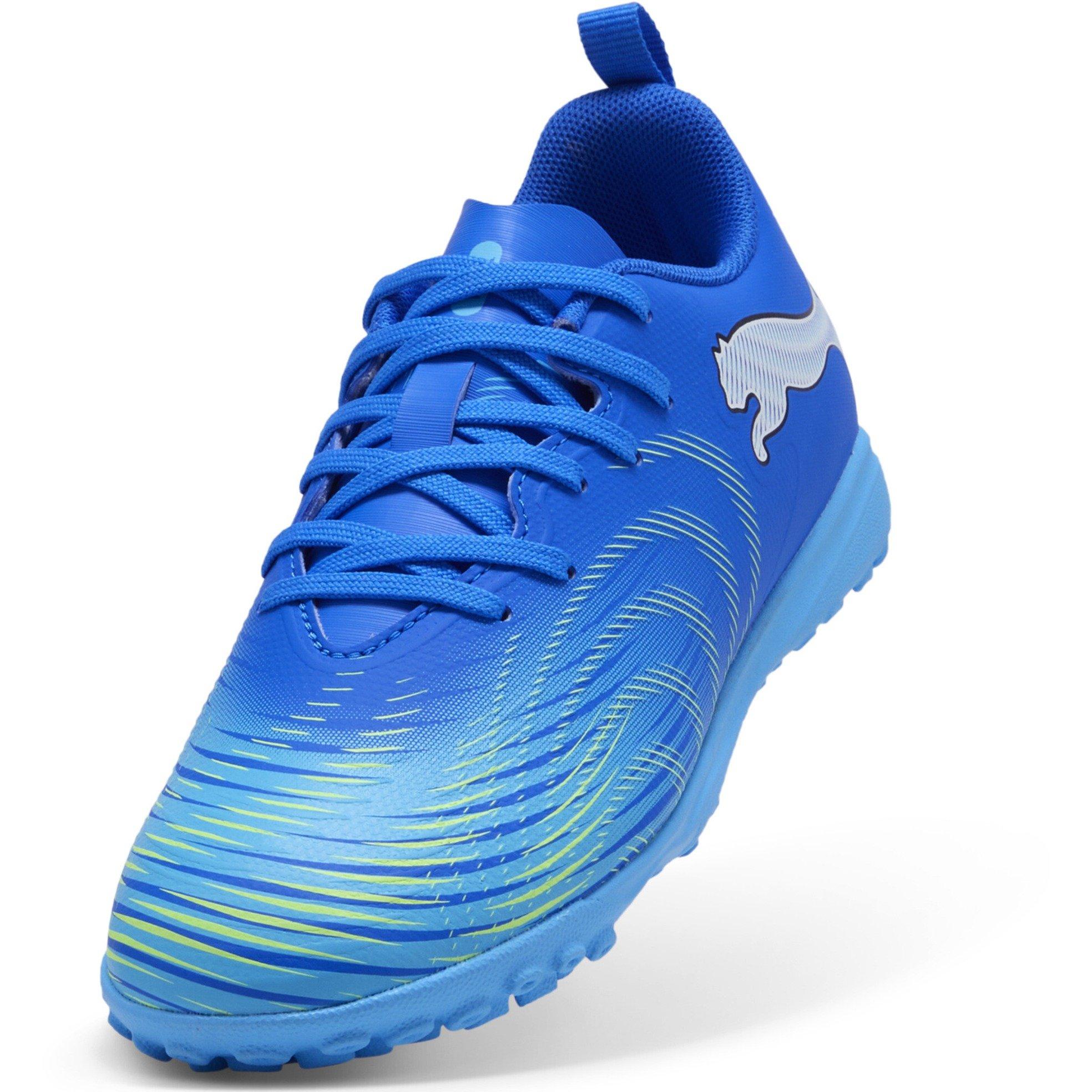Blue/White - Puma - Childrens PUMA Future 9 Play Astro Turf Football Boots - 6