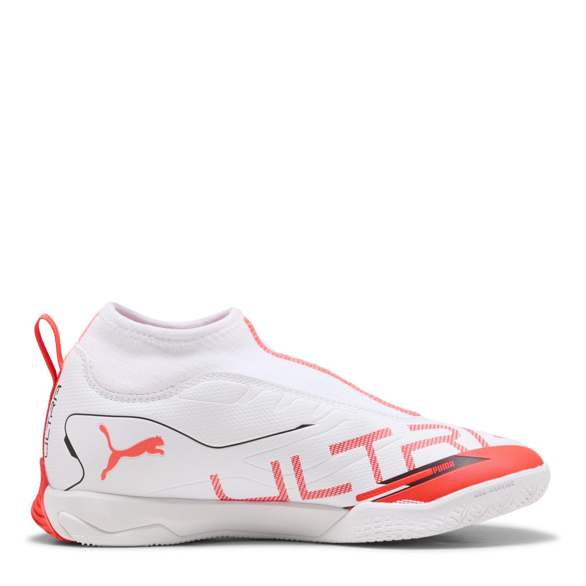 White-Bl - Puma - Kids' Ultra 5 Match+ Indoor Football Boots - 4