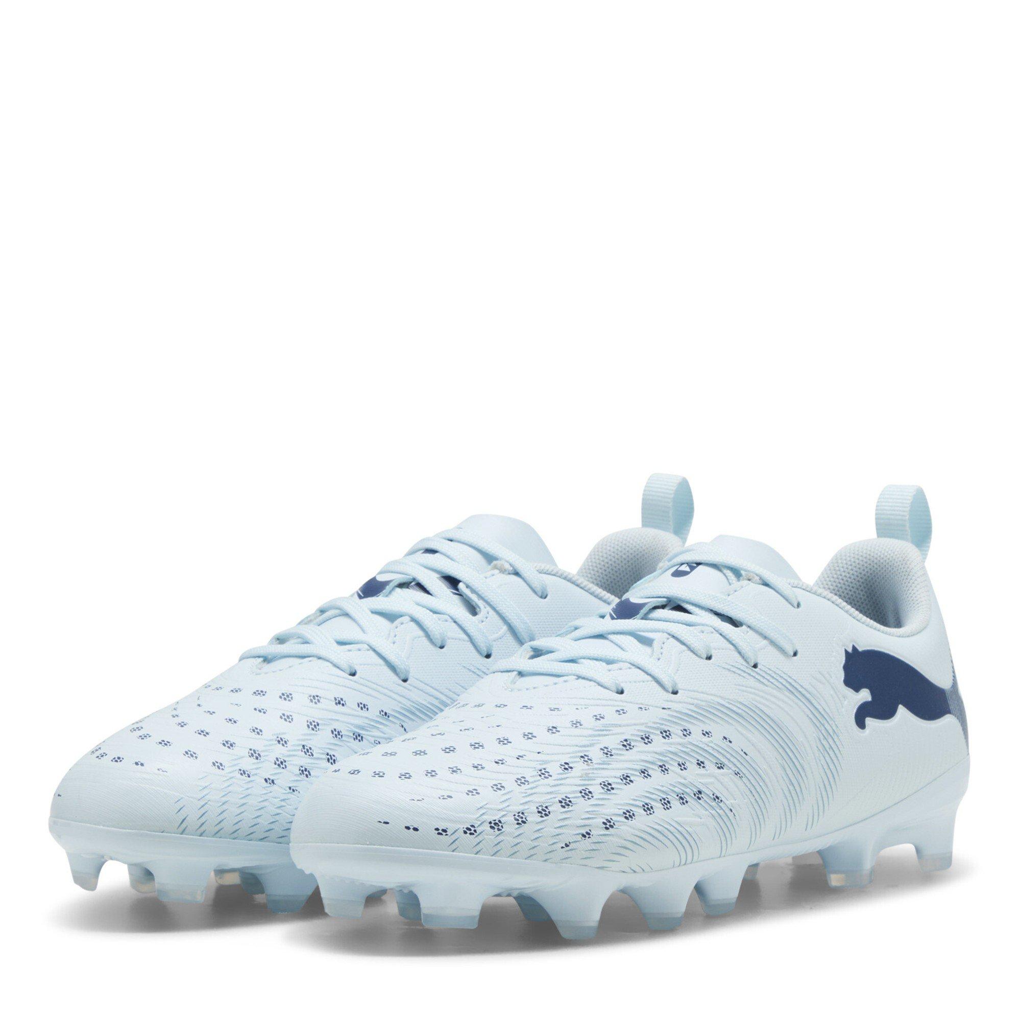 Puma Boys Childrens Future 9 Play Firm Ground Football Boots - Icy Blue - C12 (31)