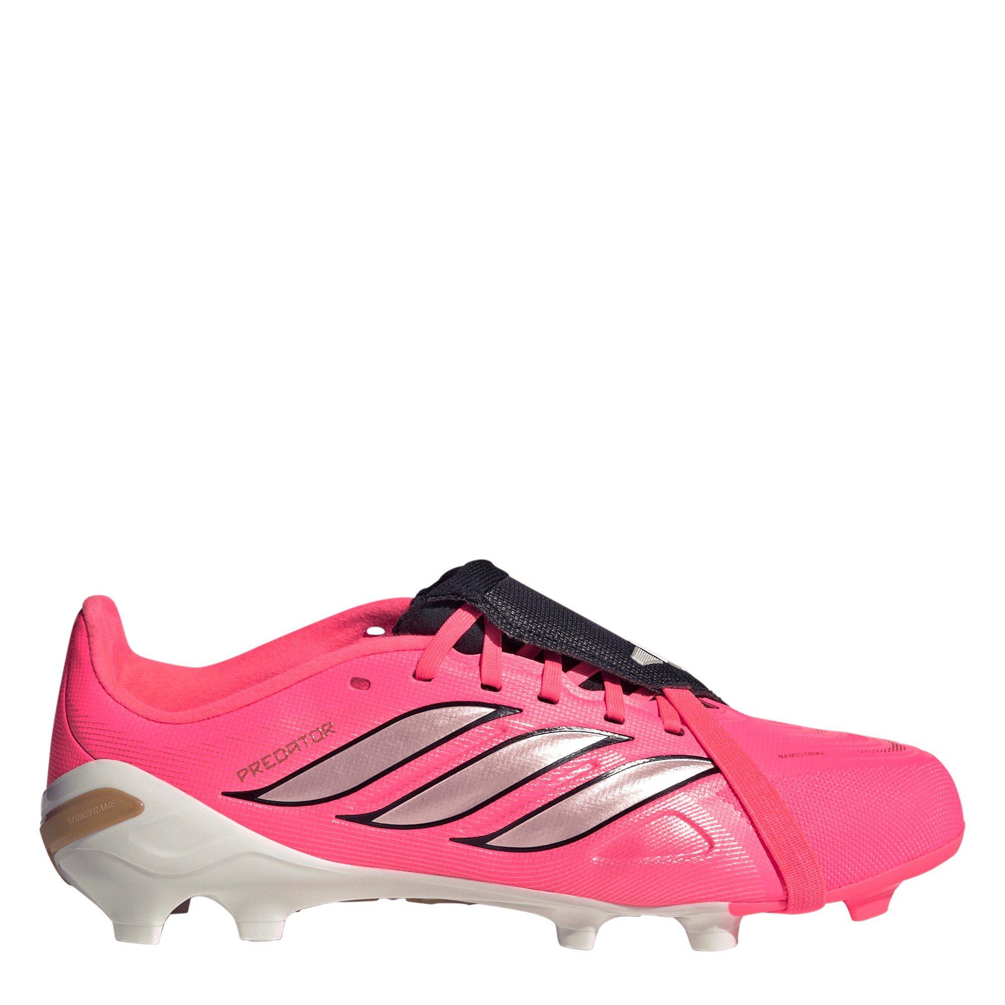 Adidas Boys Predator Fold-Over Tongue League Firm Ground Football Boots Childrens - World Cup - C13 (31.5)