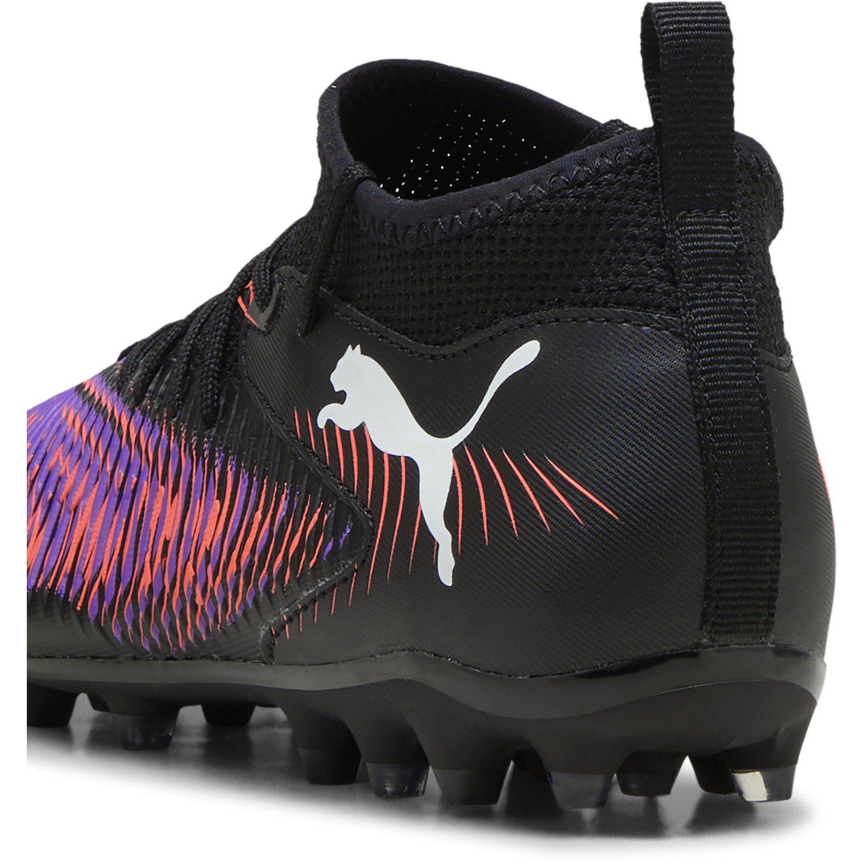 Black-Wh - Puma - Unisex Kids' Future 8 Match Mg Firm Ground Football Boots - 5