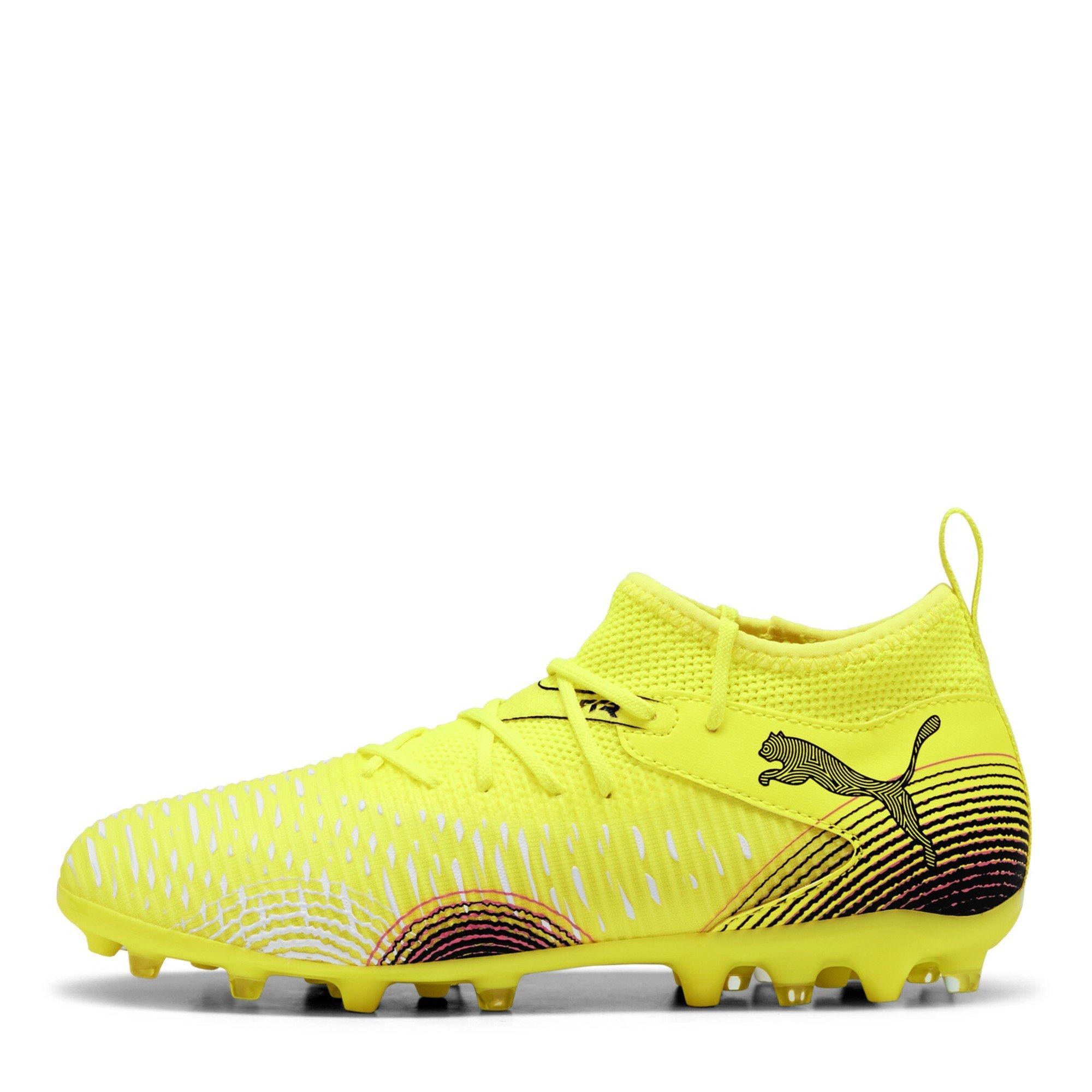 Yellow Alert - Puma - Unisex Kids' Future 8 Match Mg Firm Ground Football Boots - 2