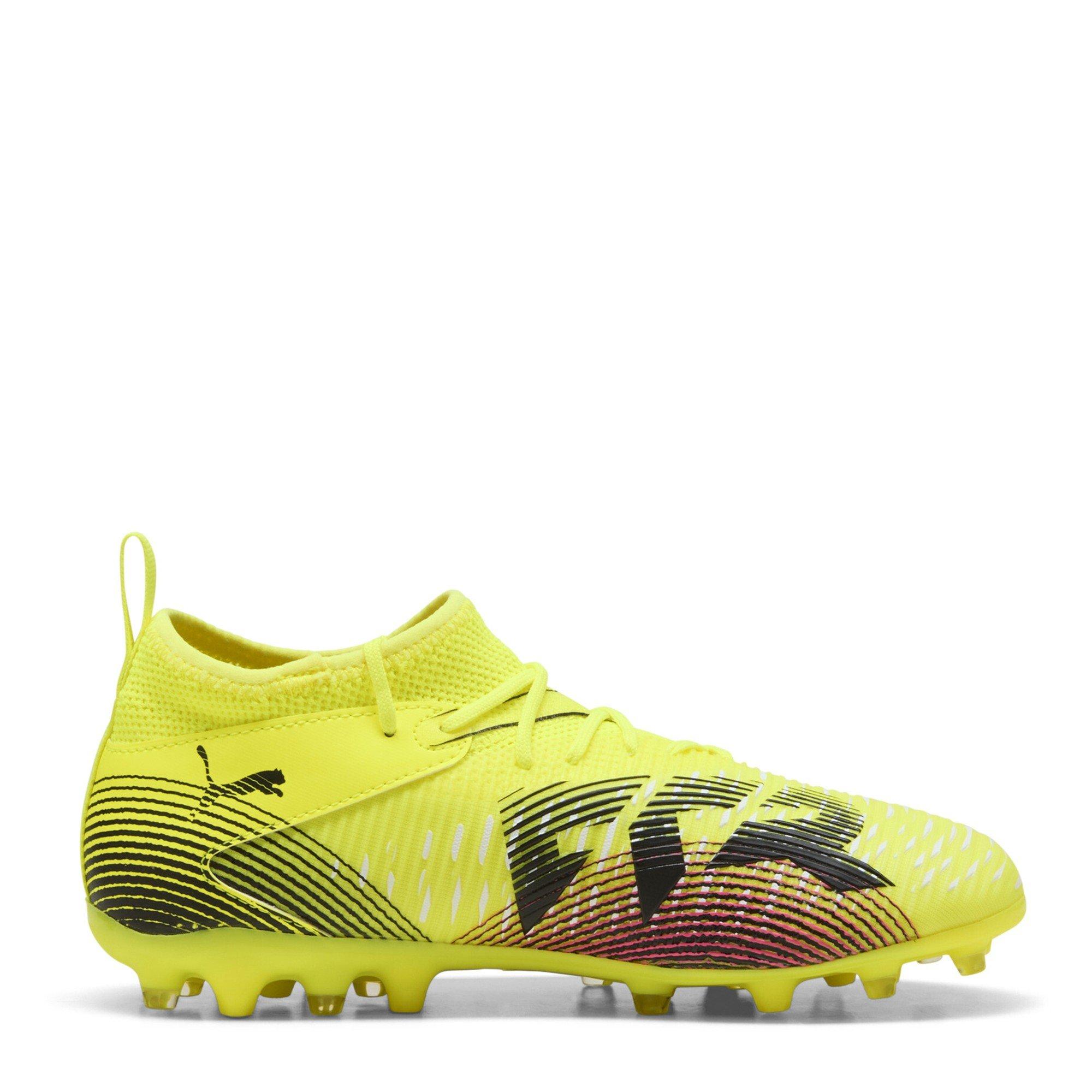 Yellow Alert - Puma - Unisex Kids' Future 8 Match Mg Firm Ground Football Boots - 4