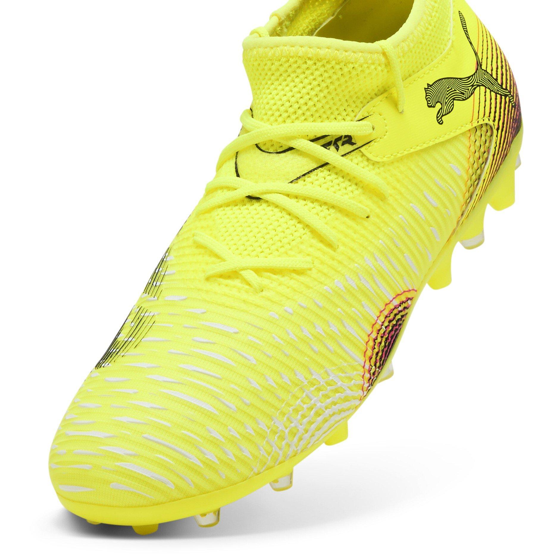 Yellow Alert - Puma - Unisex Kids' Future 8 Match Mg Firm Ground Football Boots - 6
