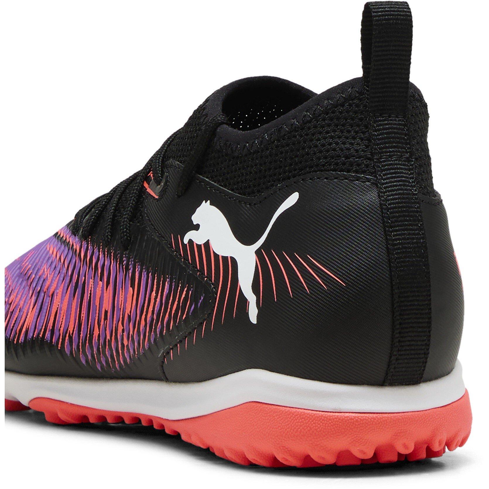 Black-Wh - Puma - Unisex Kids' Future 8 Match TT Mid Astro Turf Football Boots - 5