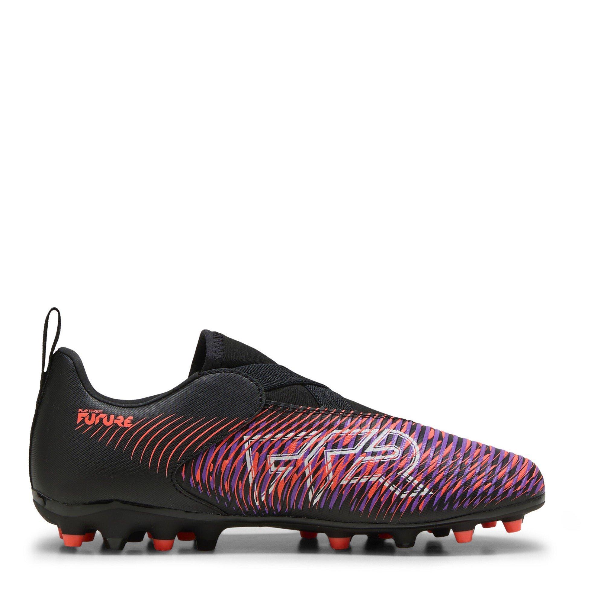Black-Wh - Puma - Unisex Kids' Future 8 Match Ll Mg Firm Ground Football Boots - 4