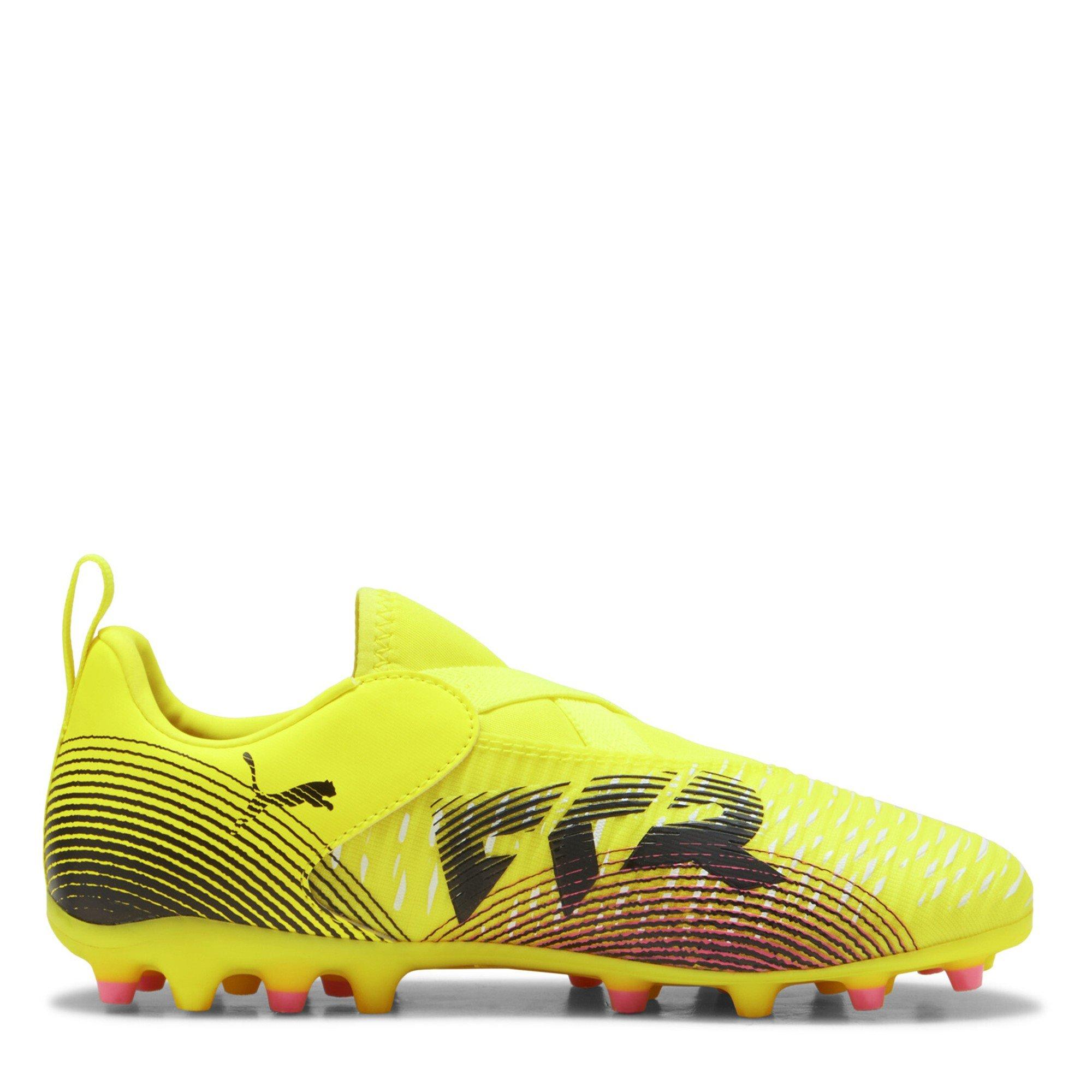 Gelbe Warnung - Puma - Unisex Kids' Future 8 Match Ll Mg Firm Ground Football Boots - 4
