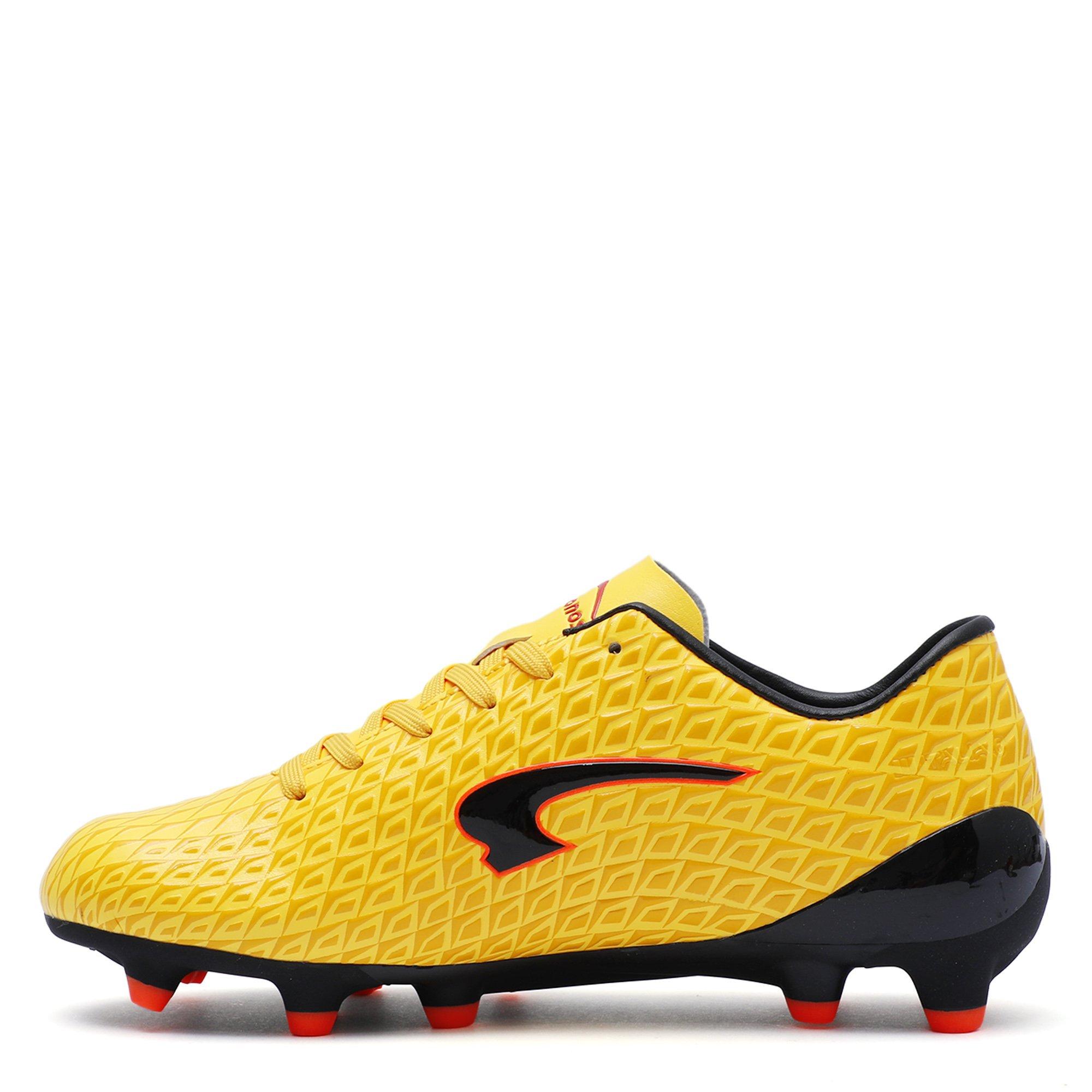 Gold/Blk/Org - Kronos - Italia 6 Junior Firm Ground Football Boots - 2