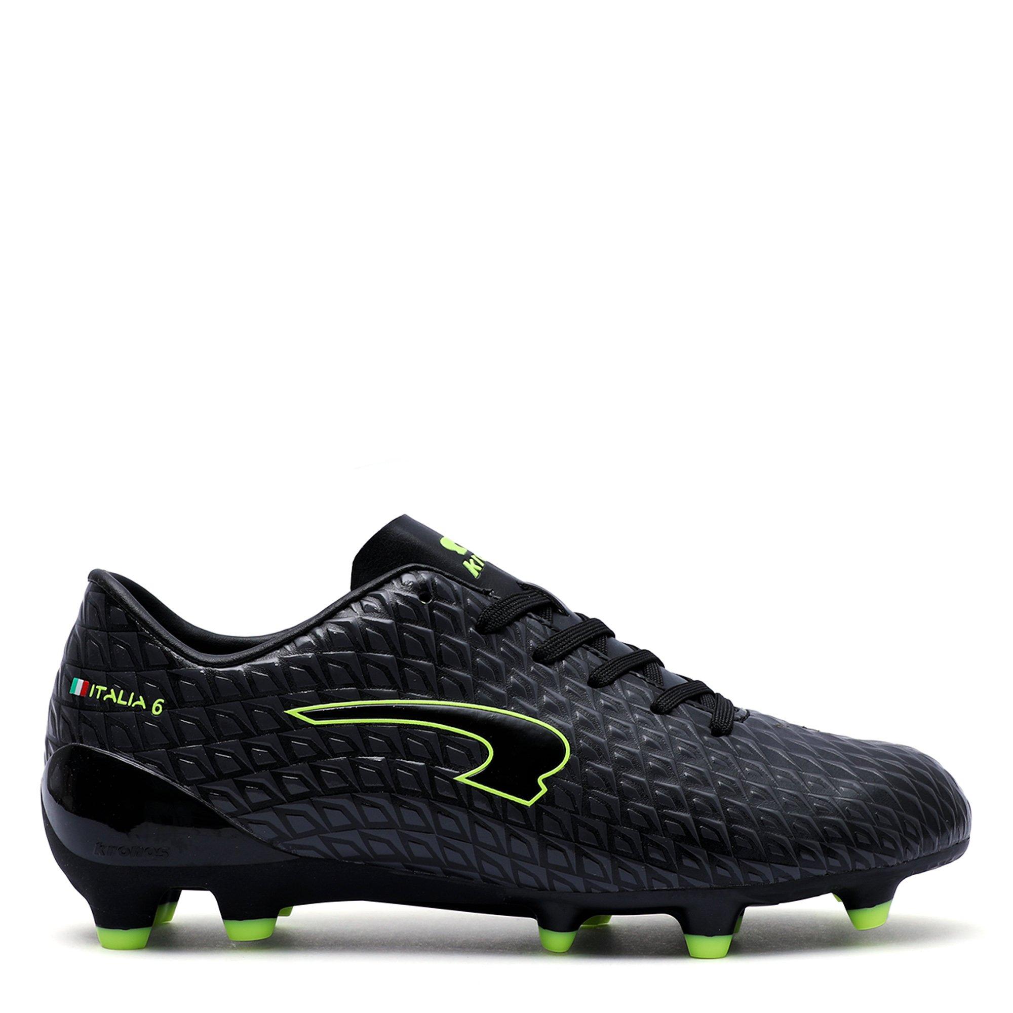Blk/N.Green - Kronos - Italia 6 Junior Firm Ground Football Boots - 1
