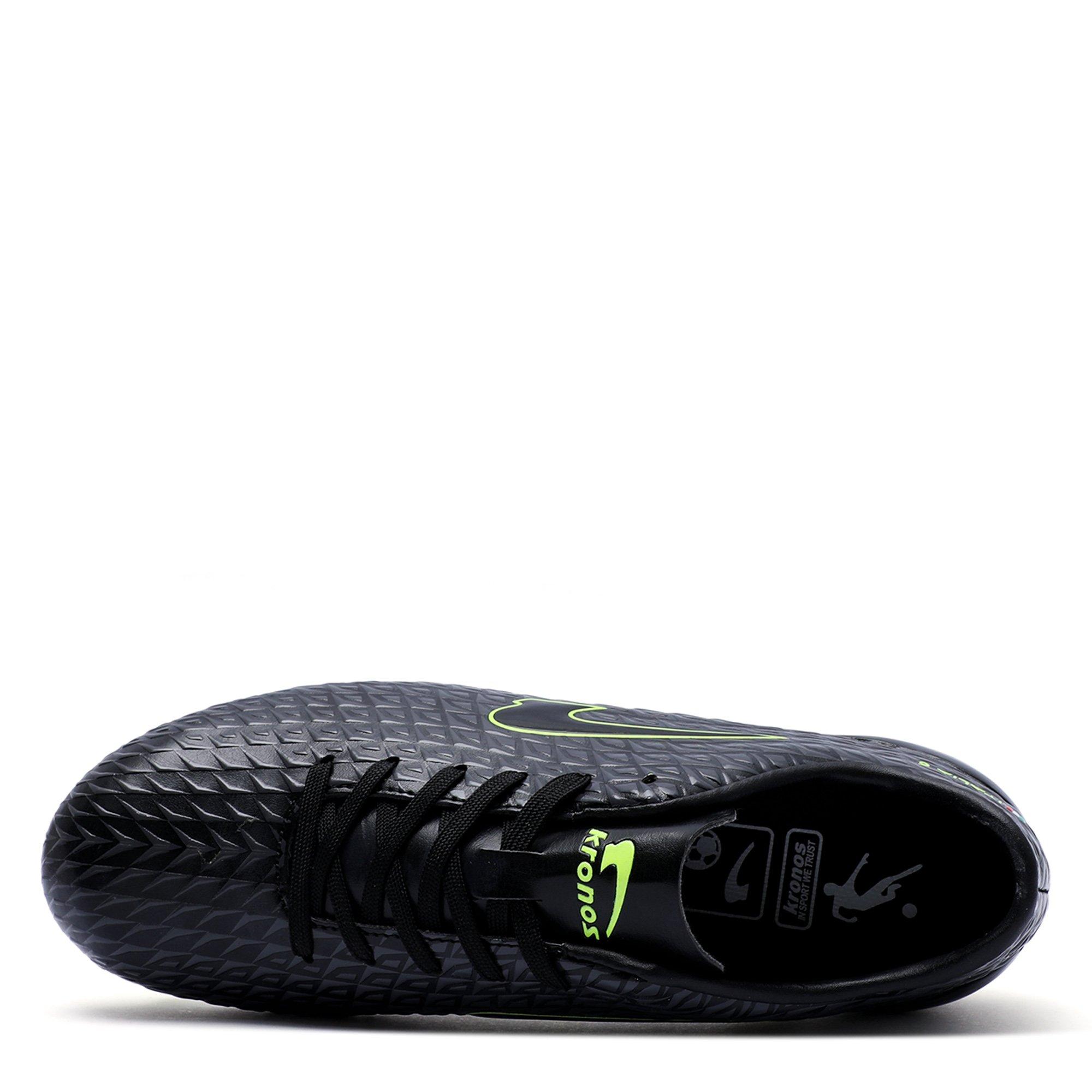 Blk/N.Green - Kronos - Italia 6 Junior Firm Ground Football Boots - 3