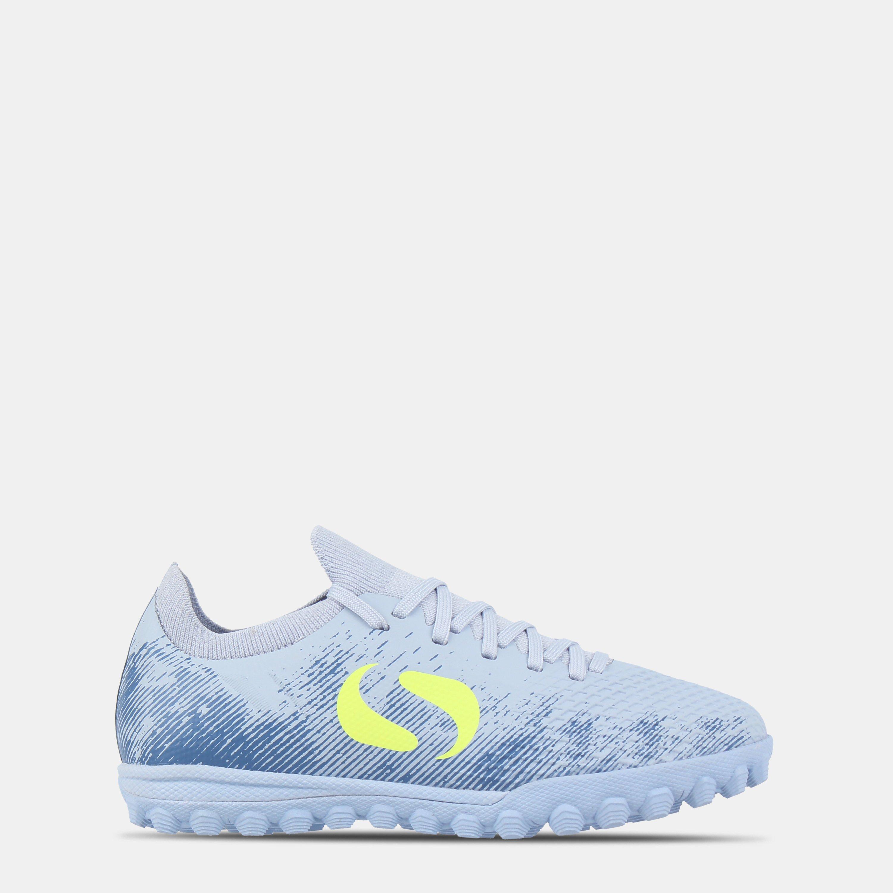 Sondico Boys Blaze Childrens Astro Turf Trainers - Purple/Lime - C11 (29)