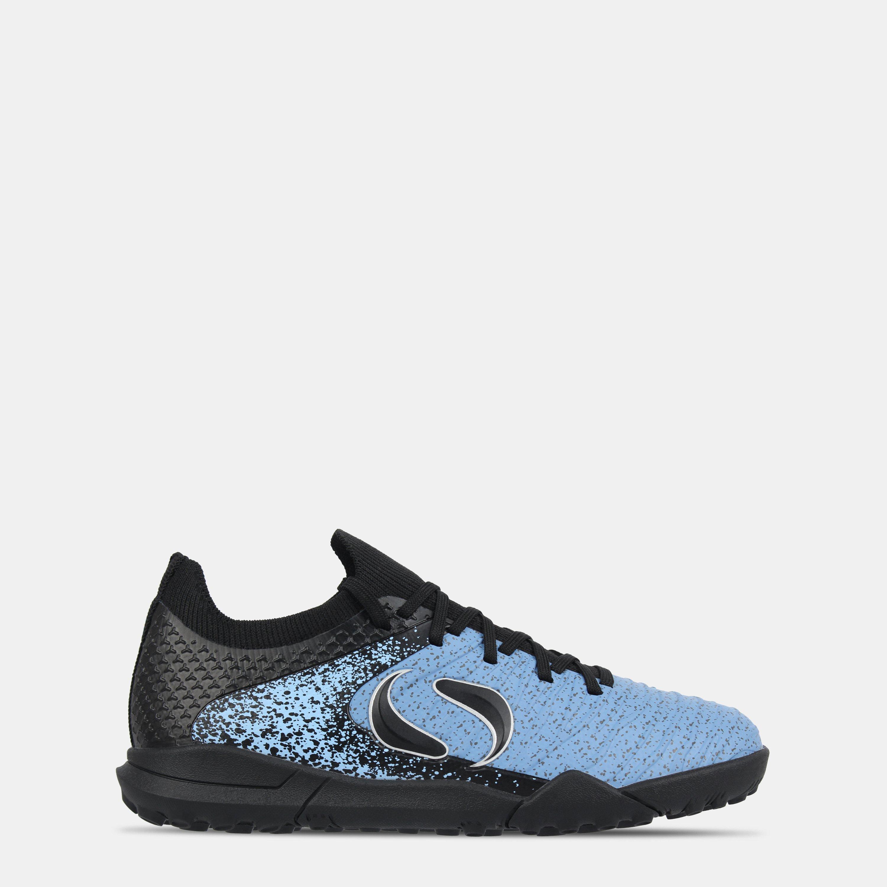 Sondico Boys Blaze Childrens Astro Turf Trainers - Black/Blue - C11 (29)