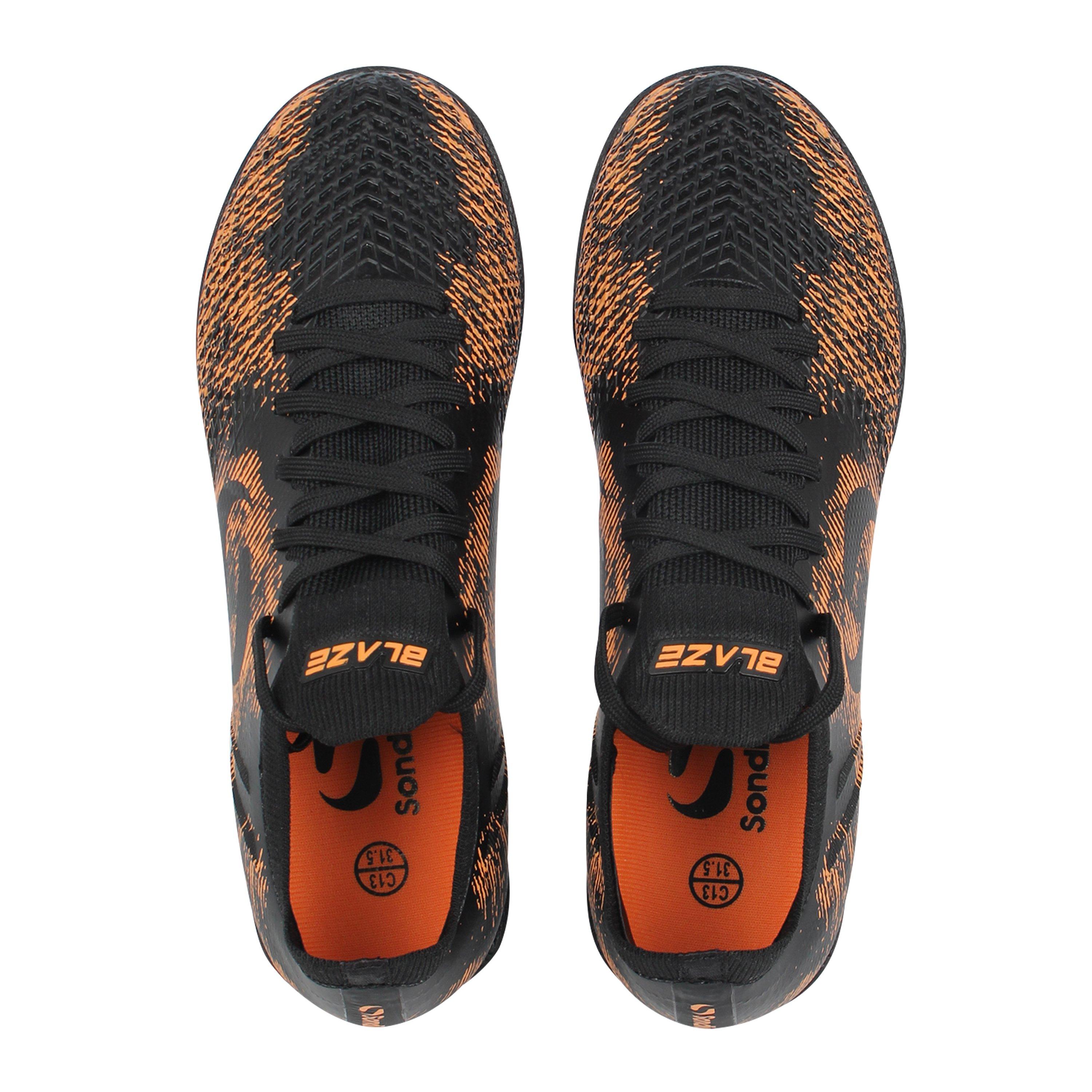 Crno/Narančasto - Sondico - Blaze Childrens Astro Turf Trainers - 6