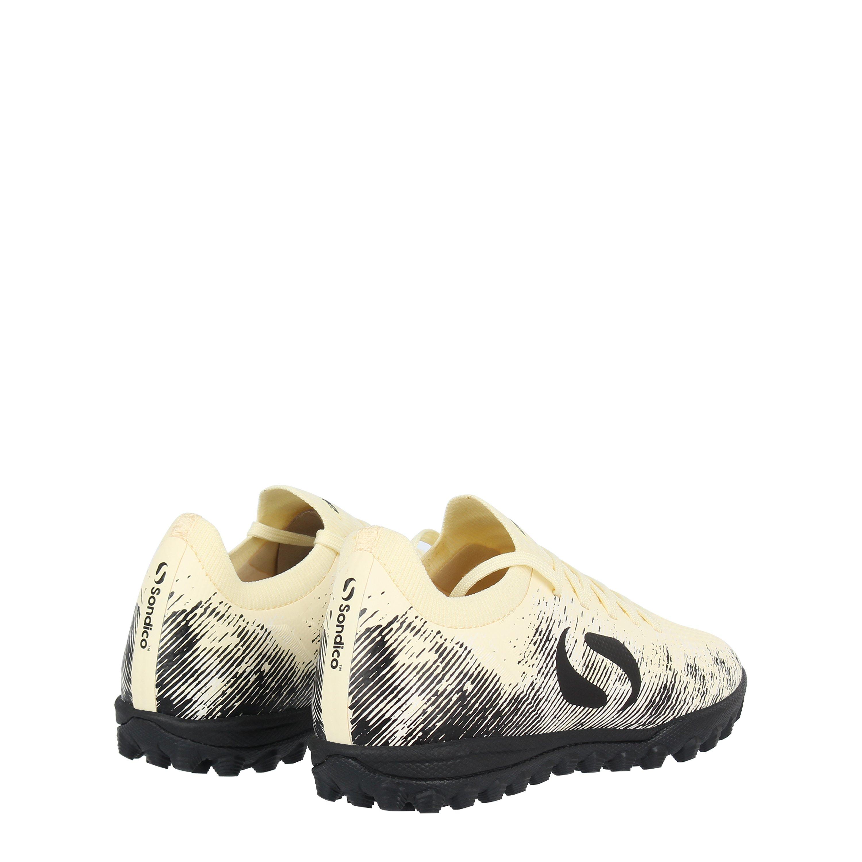 Cream/Black - Sondico - Blaze Childrens Astro Turf Trainers - 5